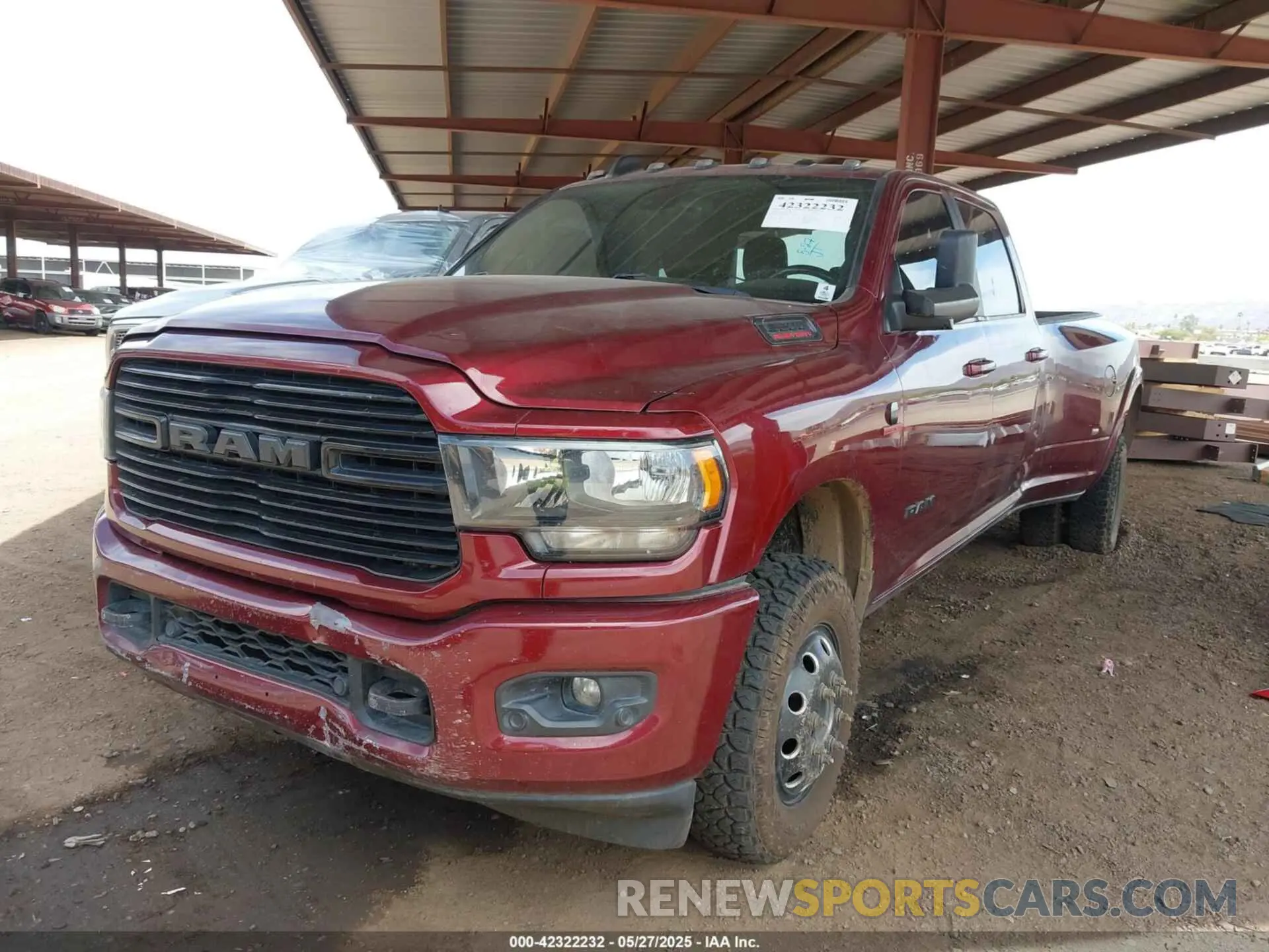 4 Photograph of a damaged car 3C63RRHLXMG550739 RAM 3500 2021