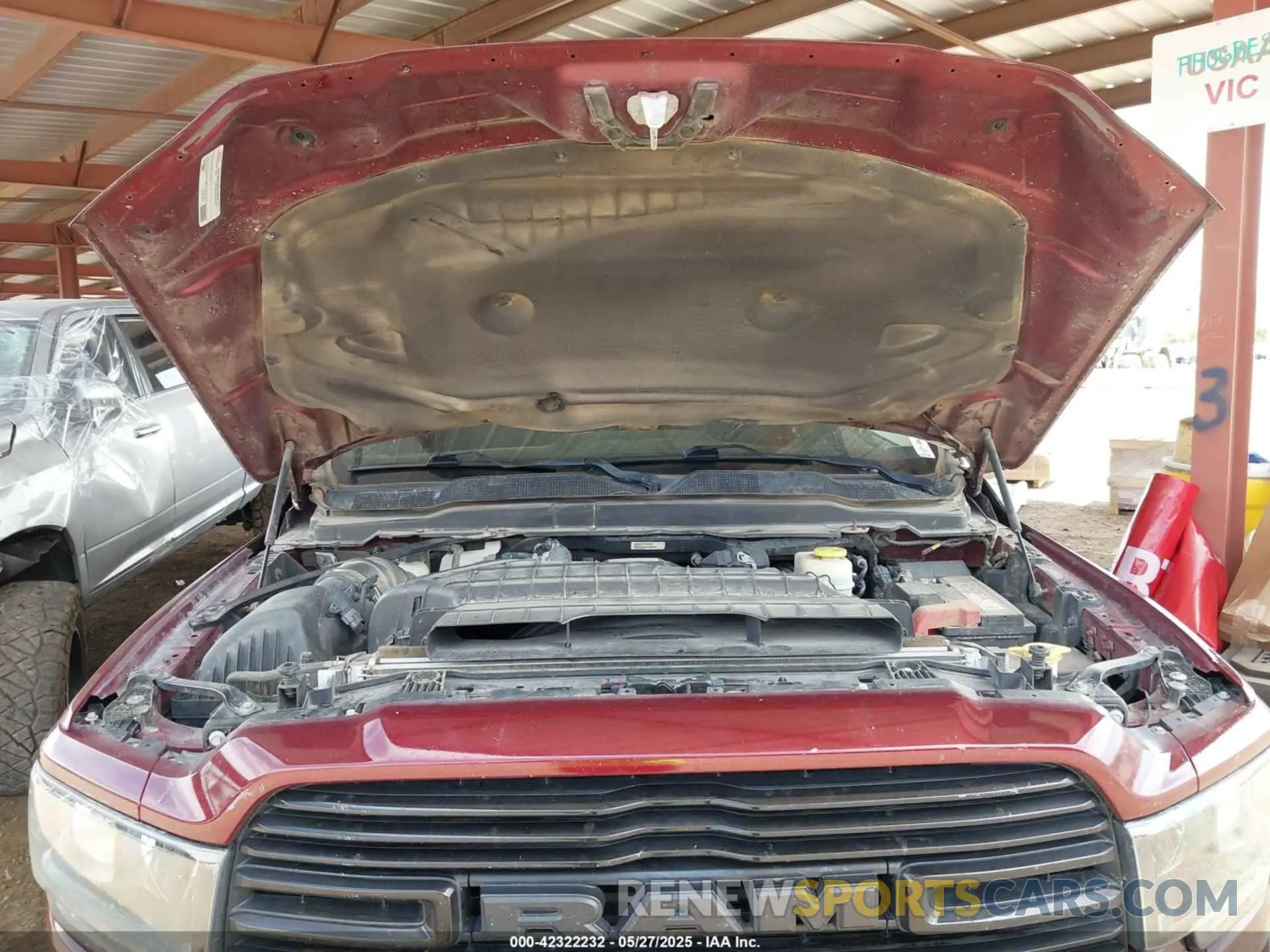 9 Photograph of a damaged car 3C63RRHLXMG550739 RAM 3500 2021