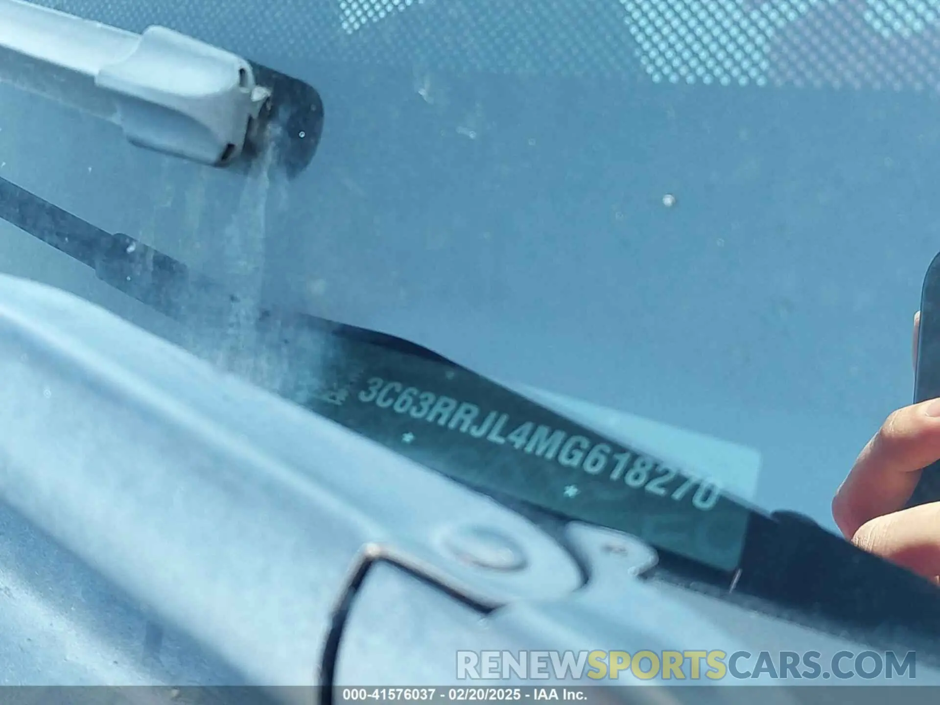 16 Photograph of a damaged car 3C63RRJL4MG618270 RAM 3500 2021