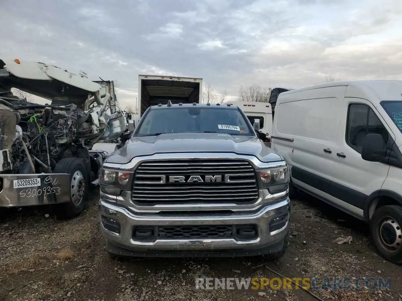 5 Photograph of a damaged car 3C63RRJL4MG689775 RAM 3500 2021