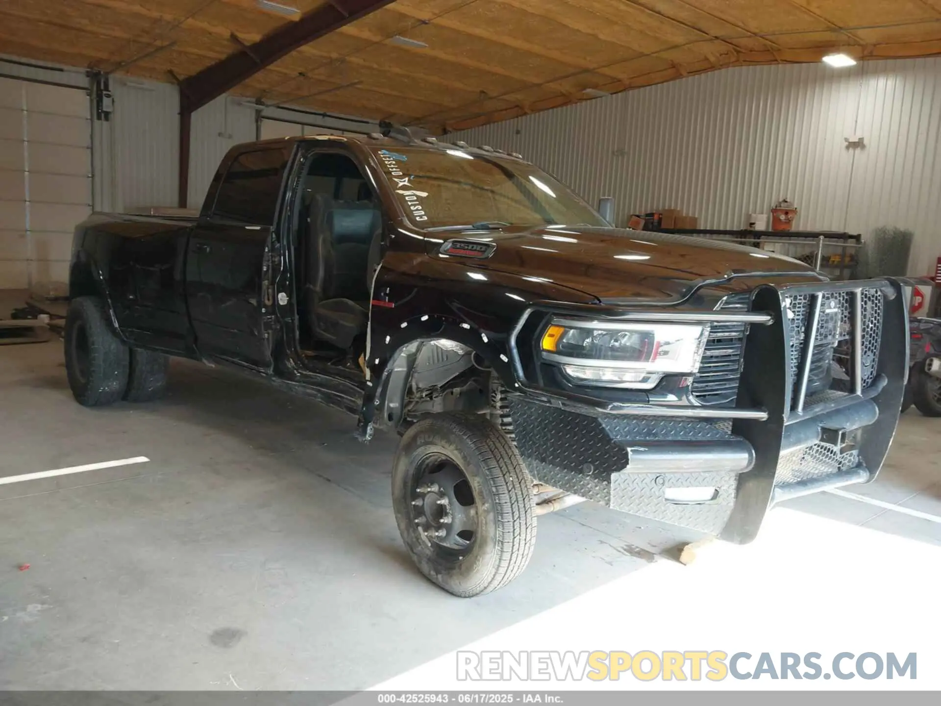 1 Photograph of a damaged car 3C63RRJL7MG550174 RAM 3500 2021