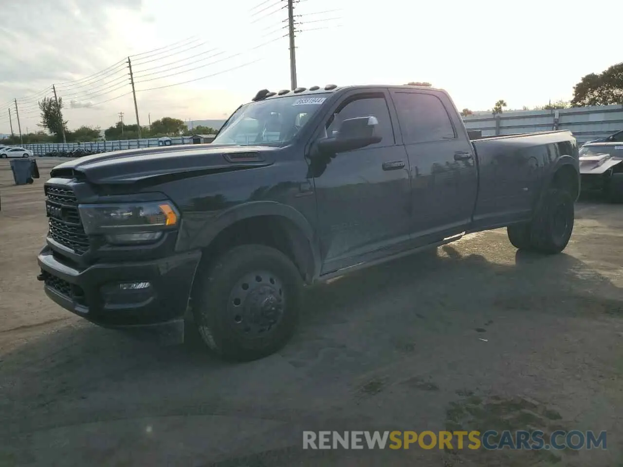1 Photograph of a damaged car 3C63RRRL5MG588247 RAM 3500 2021