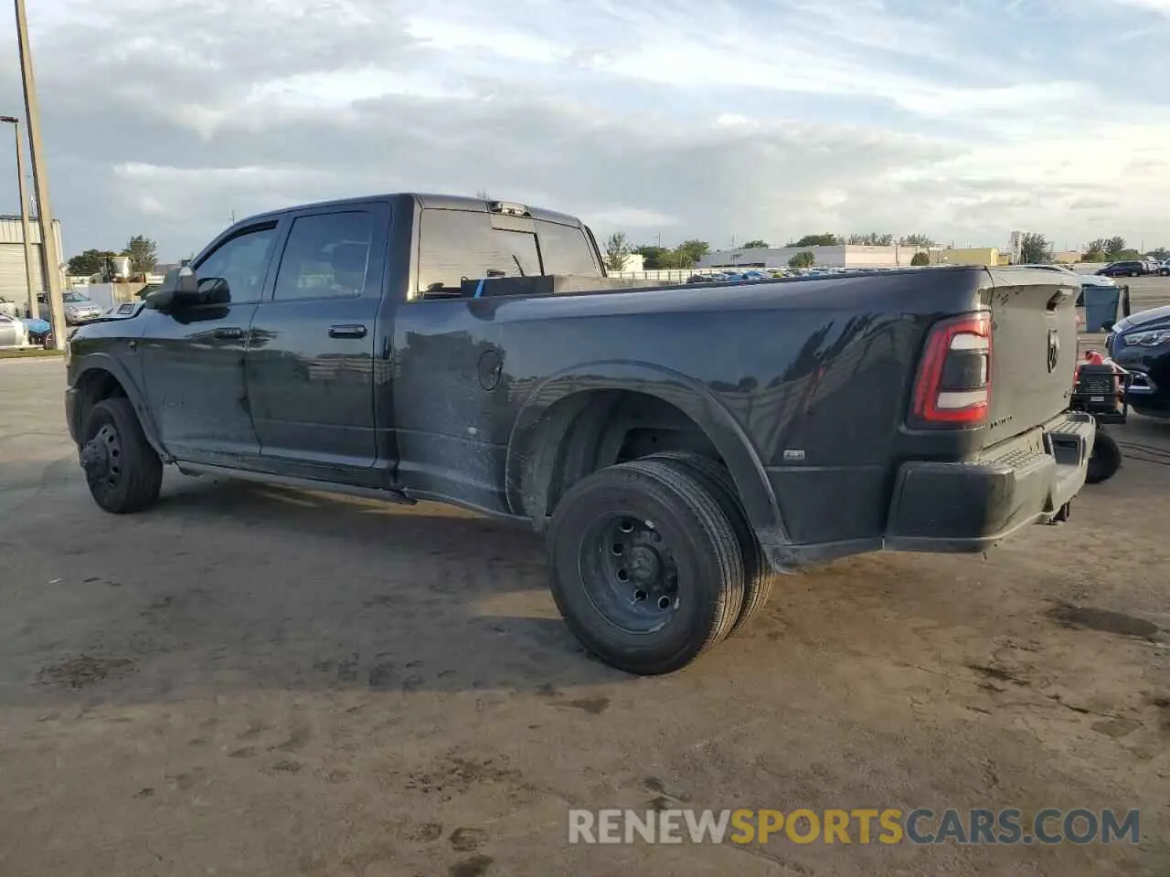 2 Photograph of a damaged car 3C63RRRL5MG588247 RAM 3500 2021