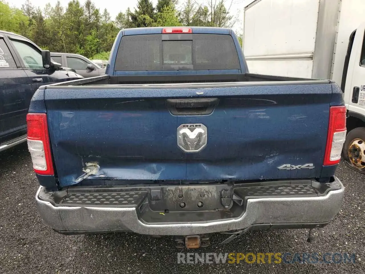 6 Photograph of a damaged car 3C63R3CL0NG226219 RAM 3500 2022