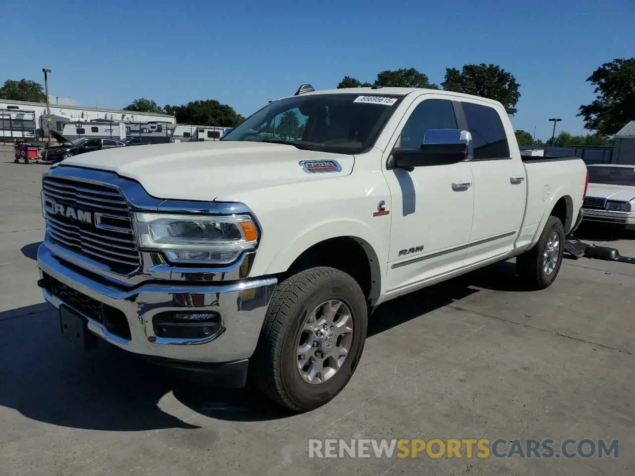 1 Photograph of a damaged car 3C63R3EL1NG159756 RAM 3500 2022