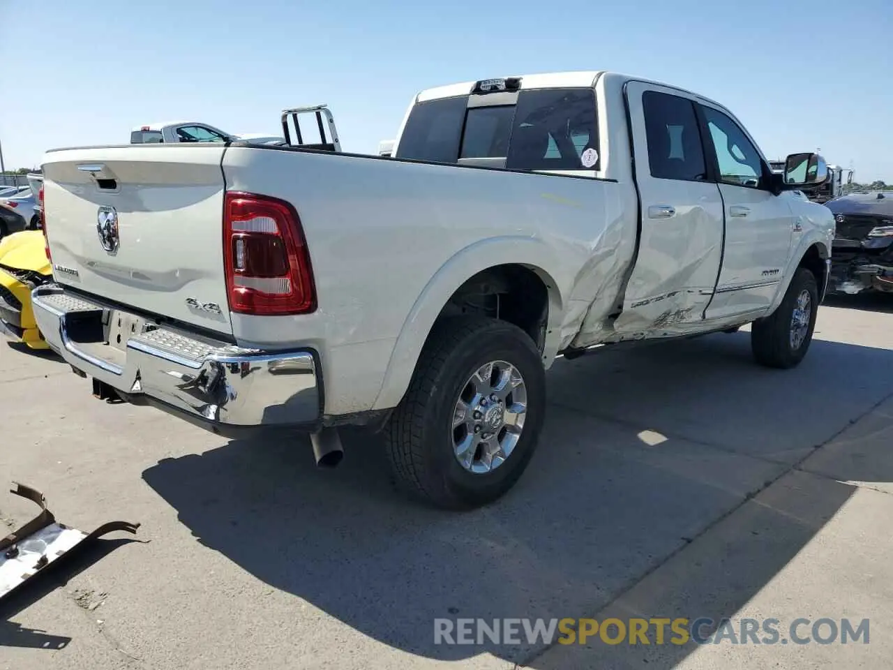 3 Photograph of a damaged car 3C63R3EL1NG159756 RAM 3500 2022