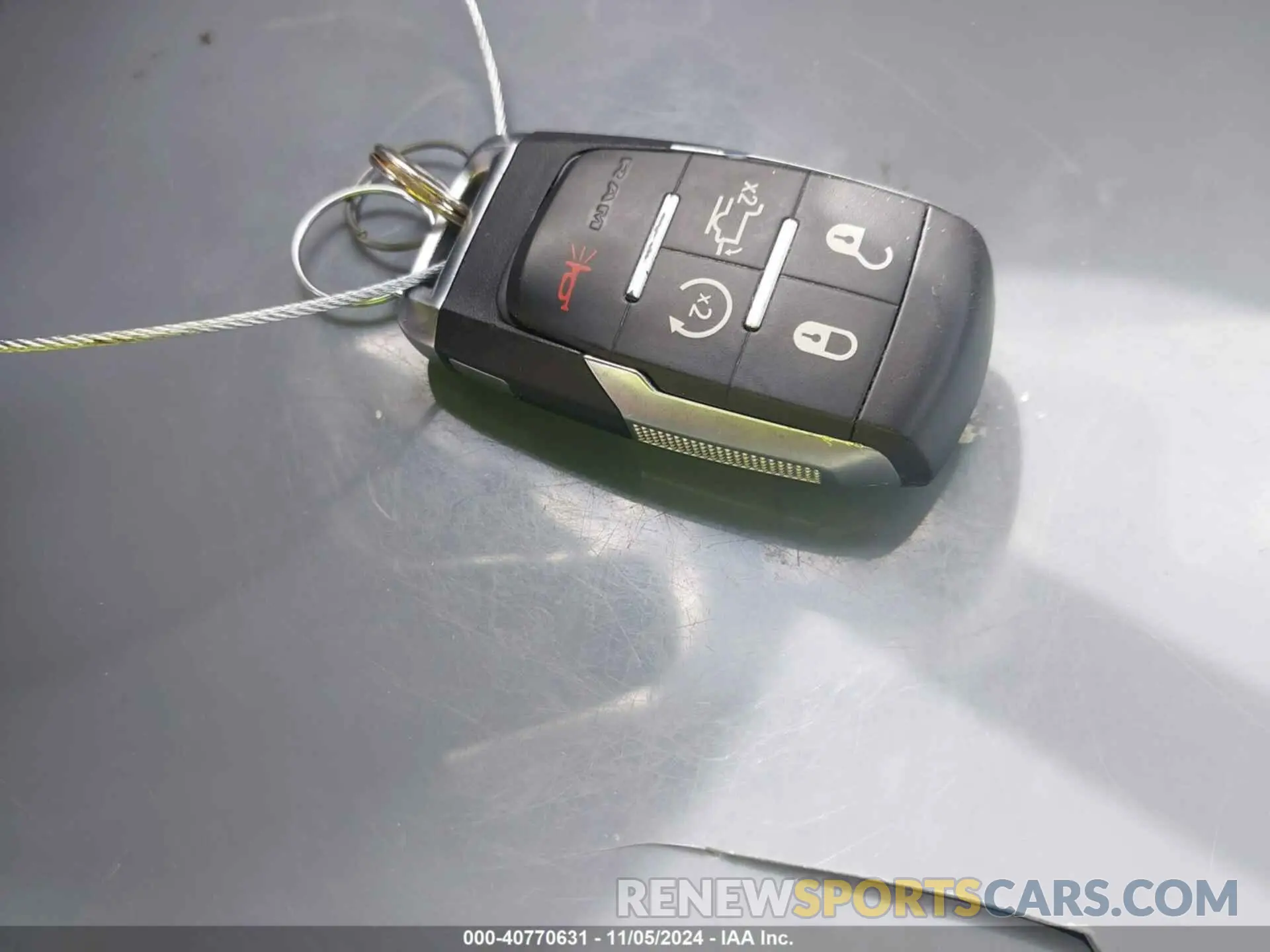 11 Photograph of a damaged car 3C63R3EL3NG353074 RAM 3500 2022