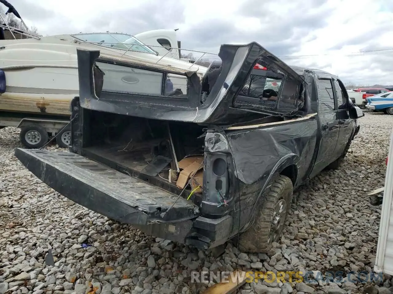 3 Photograph of a damaged car 3C63R3EL8NG287203 RAM 3500 2022