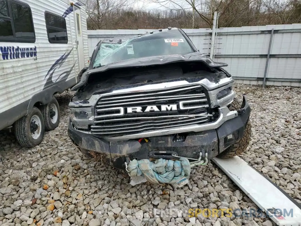5 Photograph of a damaged car 3C63R3EL8NG287203 RAM 3500 2022