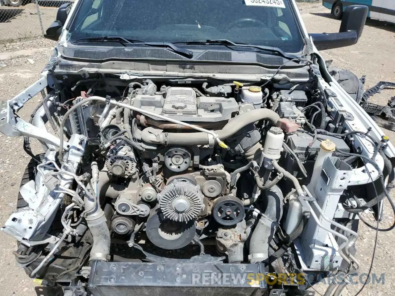 11 Photograph of a damaged car 3C63R3GL3NG135102 RAM 3500 2022