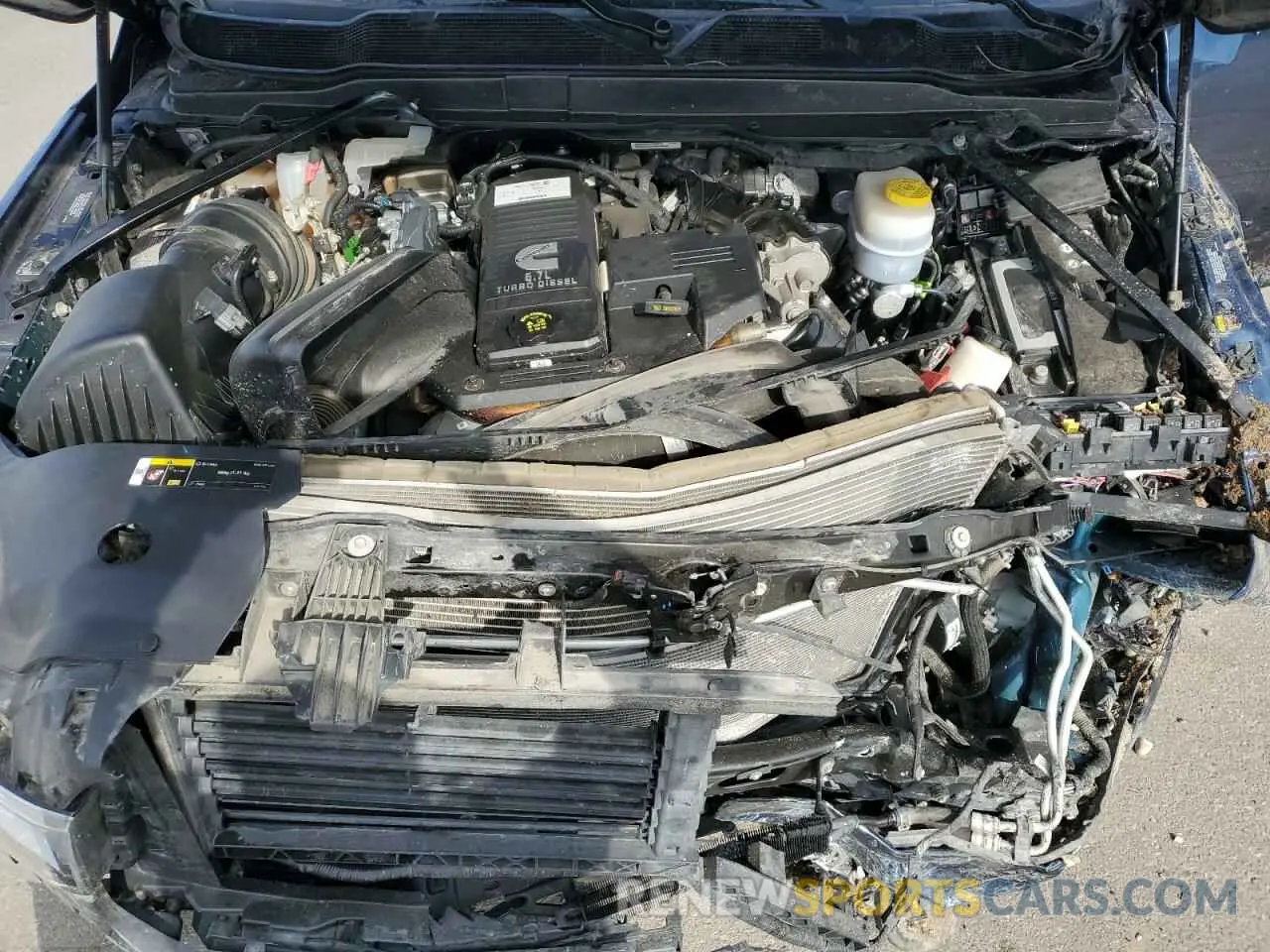 11 Photograph of a damaged car 3C63R3HL5NG151624 RAM 3500 2022