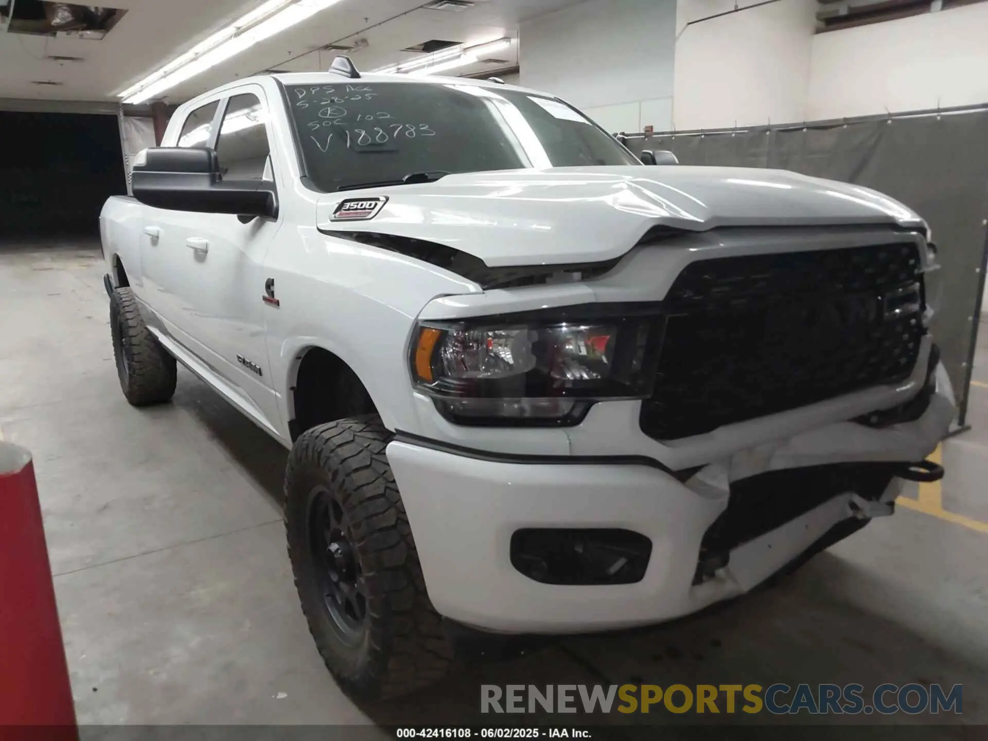 1 Photograph of a damaged car 3C63R3LL2NG188783 RAM 3500 2022