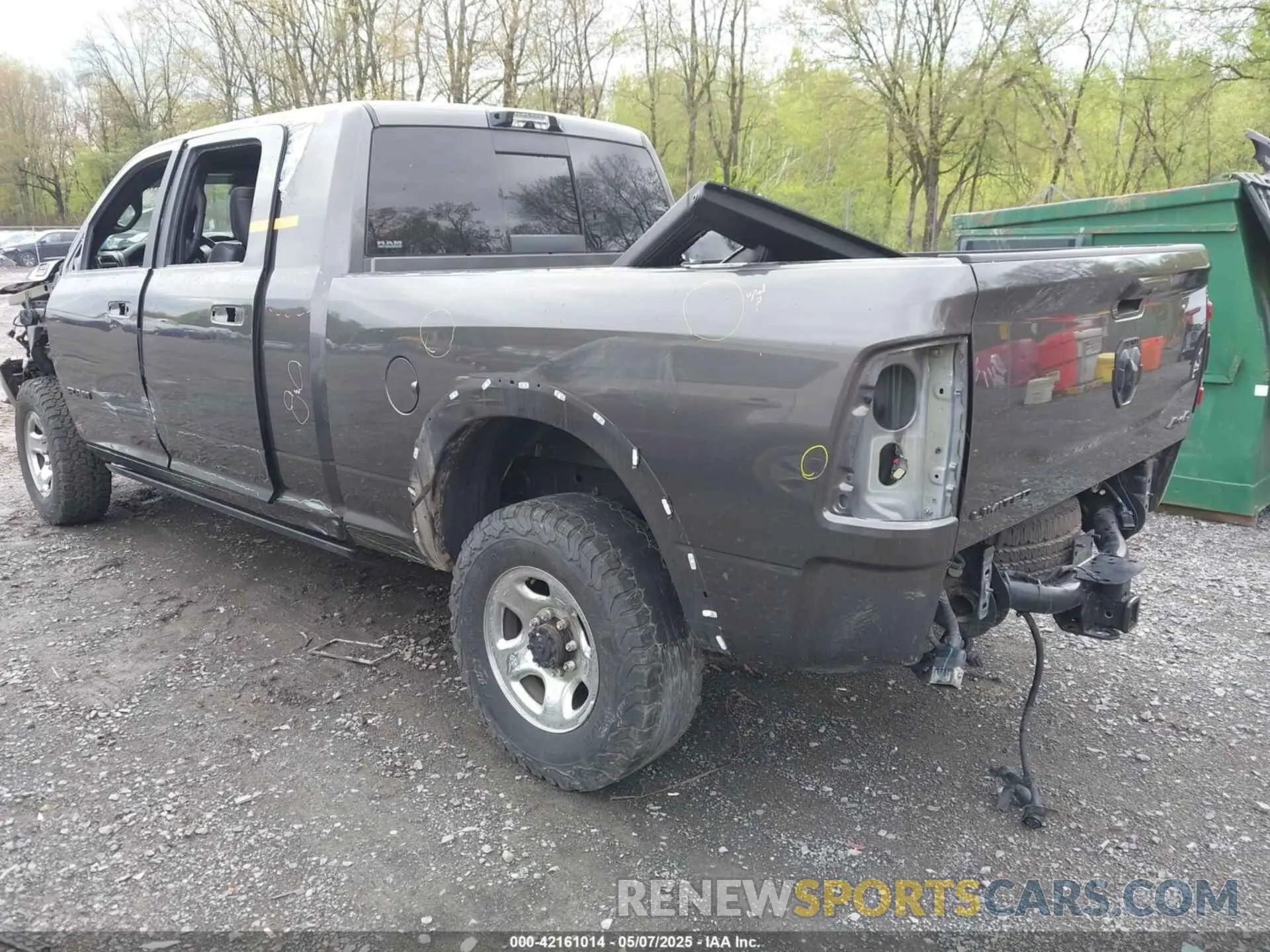 3 Photograph of a damaged car 3C63R3PL1NG304324 RAM 3500 2022