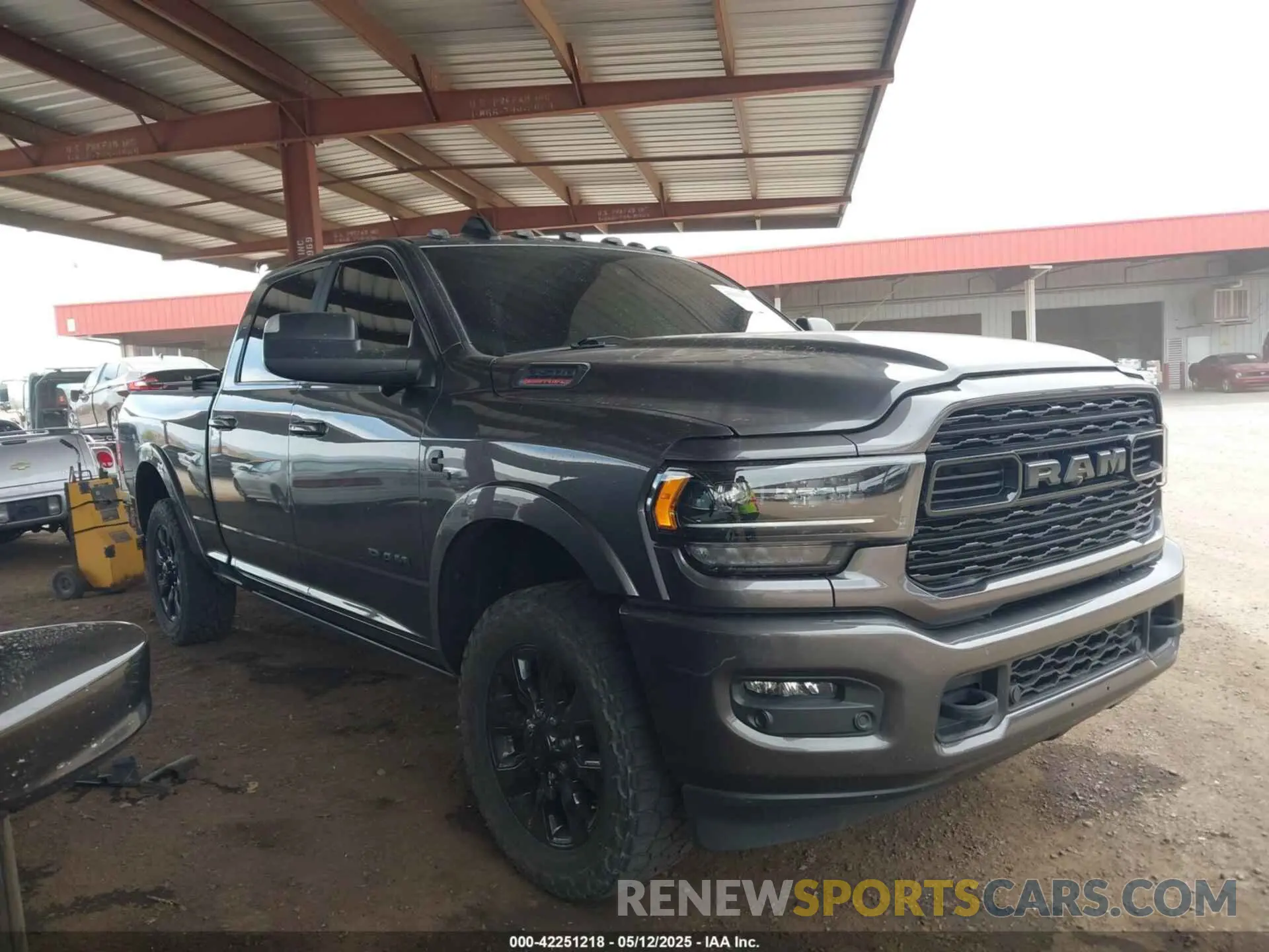 1 Photograph of a damaged car 3C63R3SL9NG191097 RAM 3500 2022