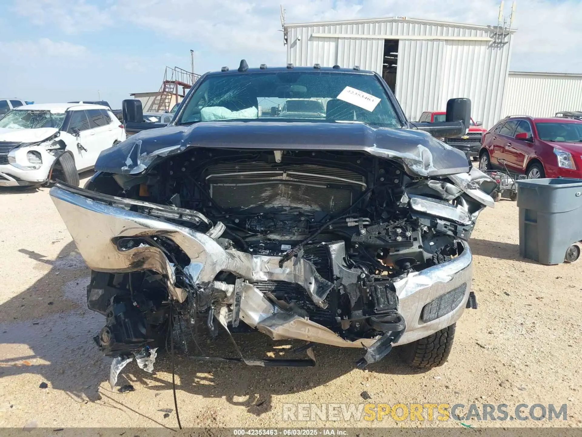 11 Photograph of a damaged car 3C63RRGL2NG378354 RAM 3500 2022