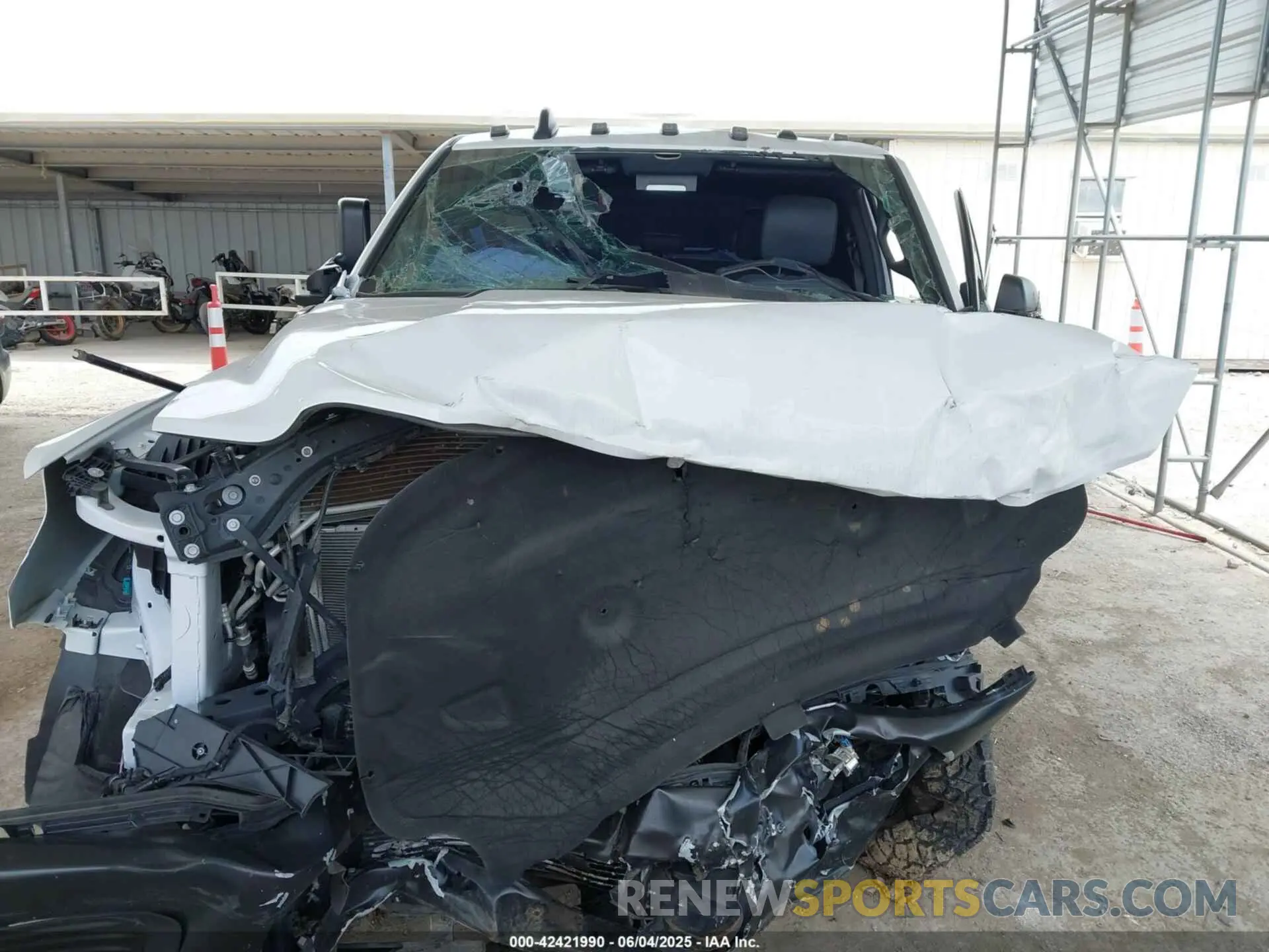 11 Photograph of a damaged car 3C63RRGL6NG139843 RAM 3500 2022
