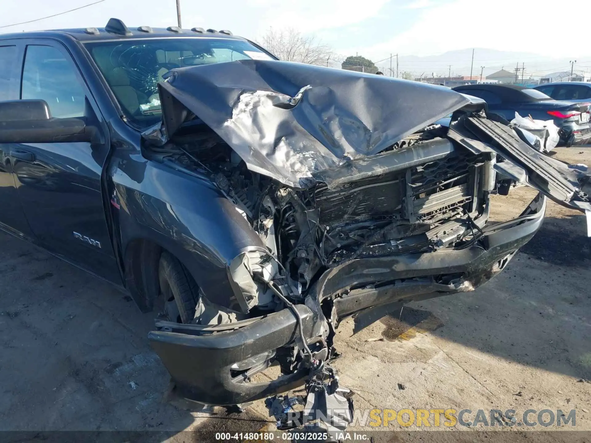 11 Photograph of a damaged car 3C63RRGL6NG316195 RAM 3500 2022