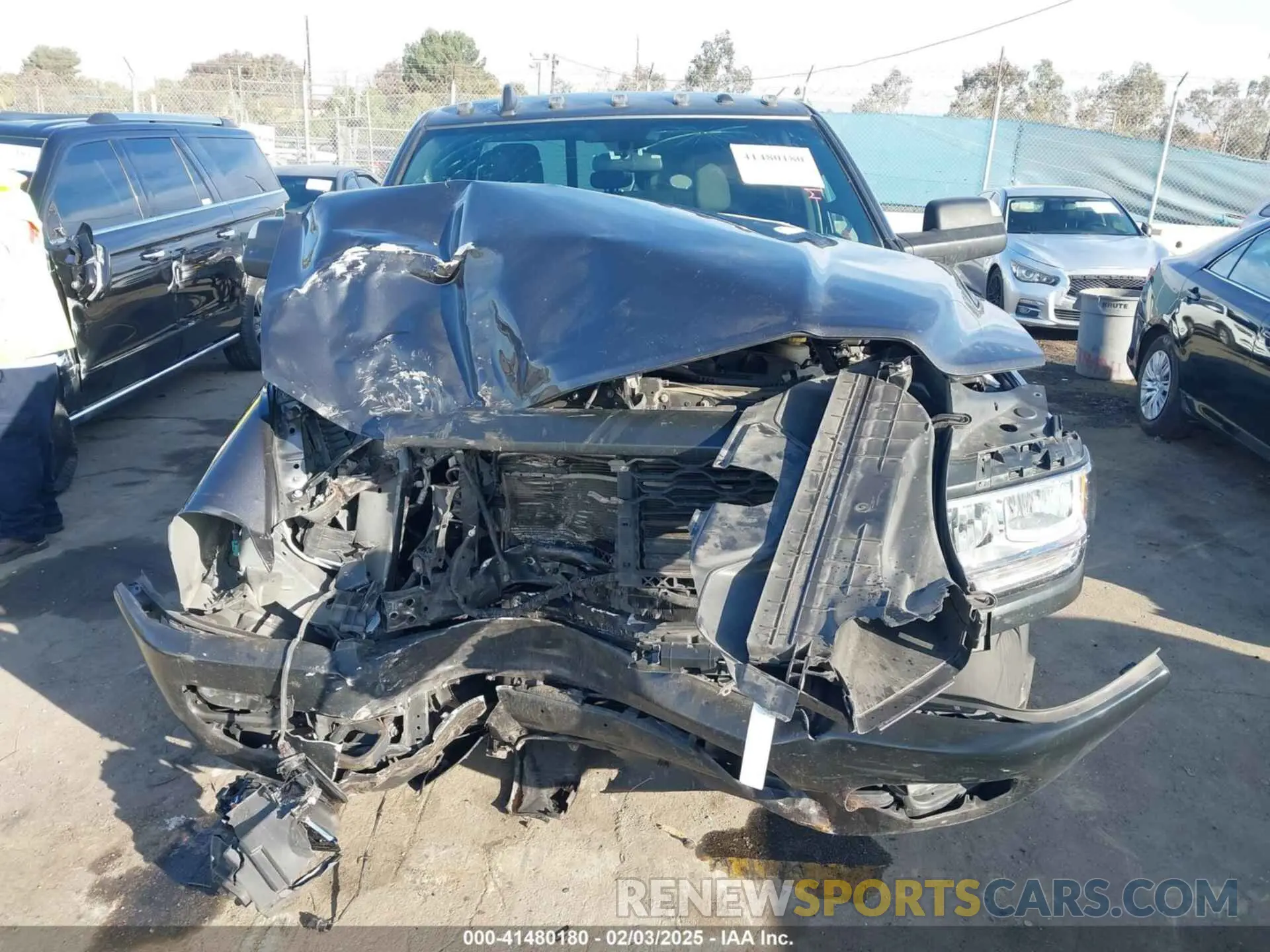 12 Photograph of a damaged car 3C63RRGL6NG316195 RAM 3500 2022