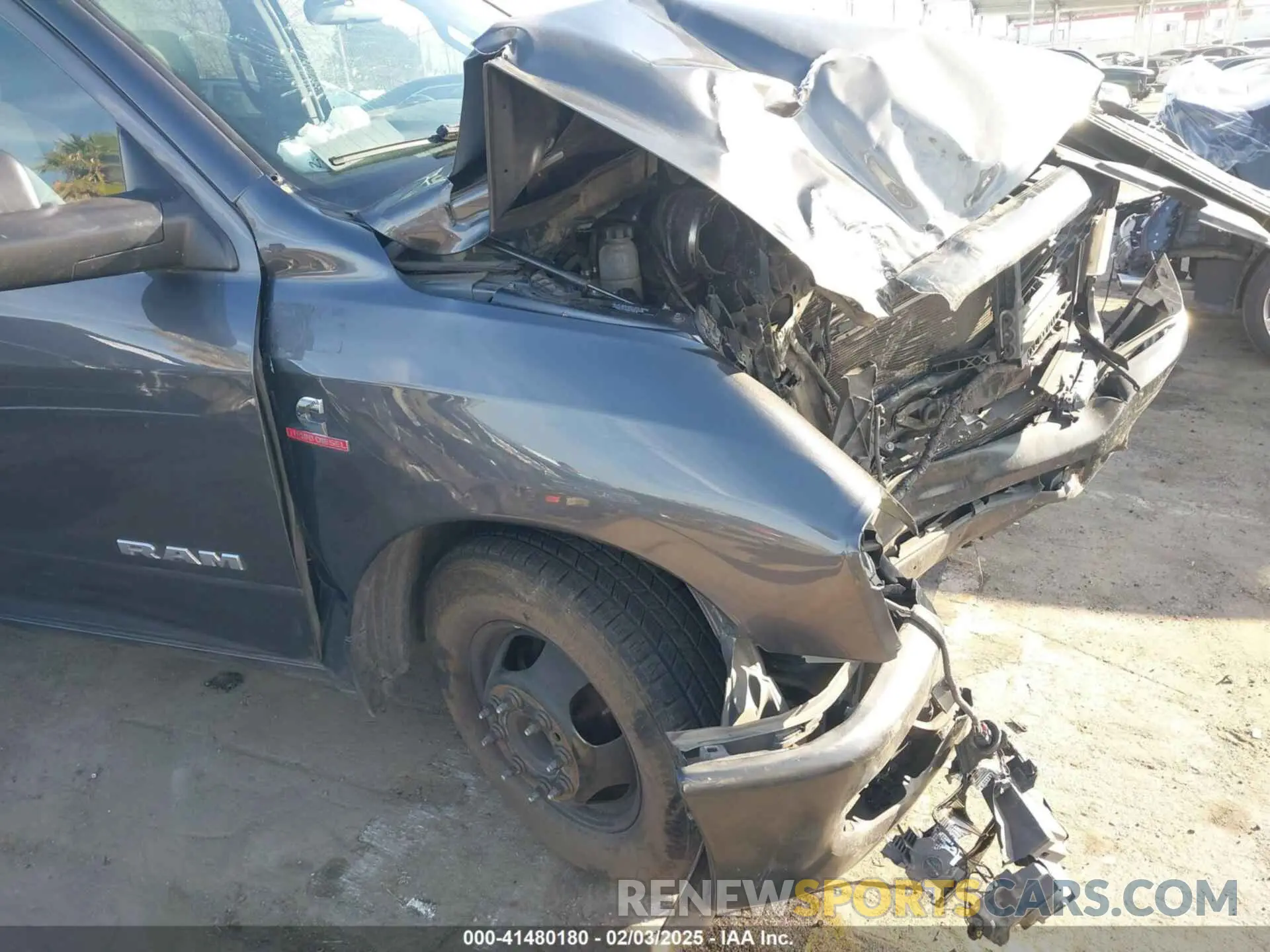 17 Photograph of a damaged car 3C63RRGL6NG316195 RAM 3500 2022
