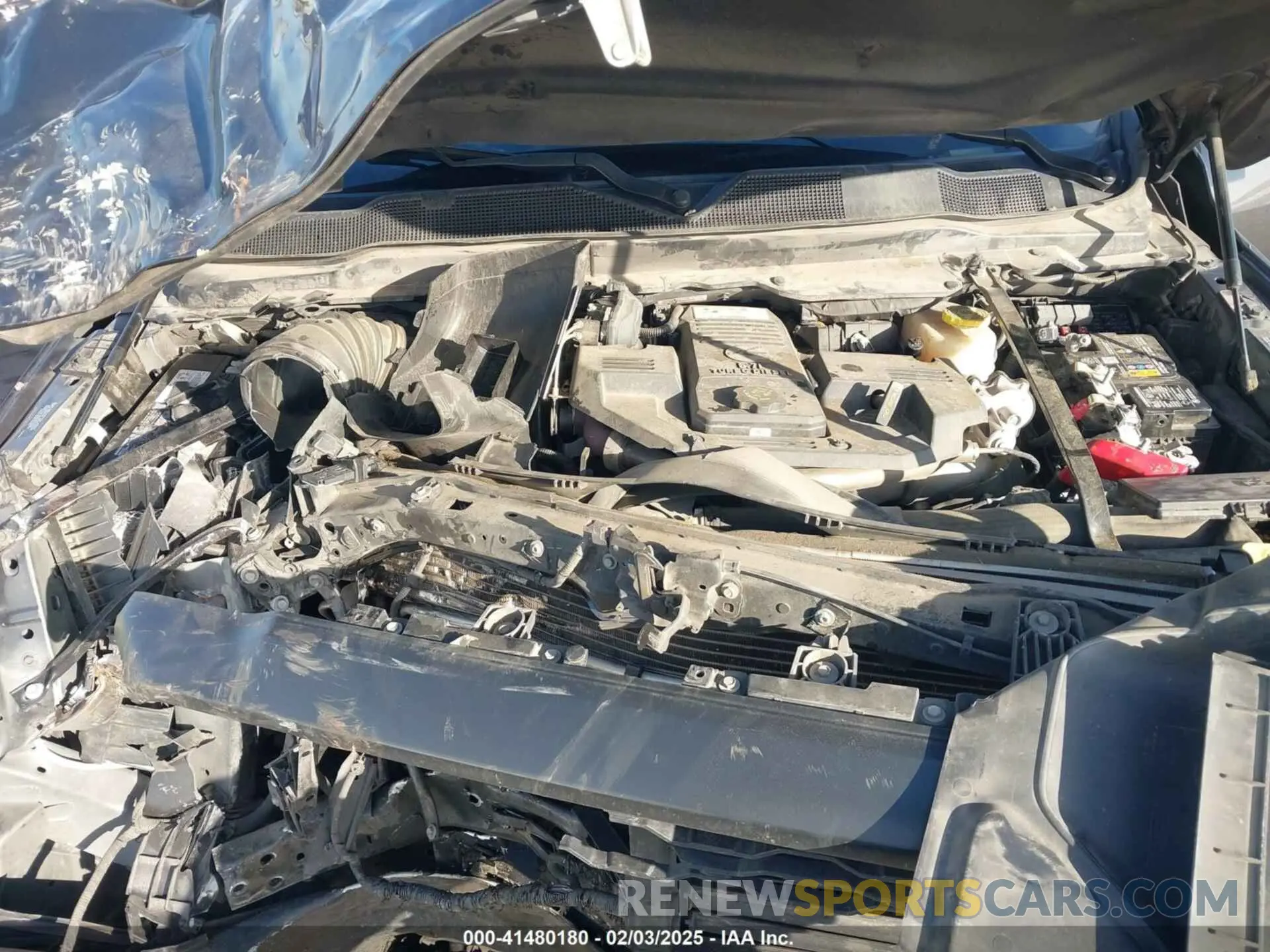 9 Photograph of a damaged car 3C63RRGL6NG316195 RAM 3500 2022
