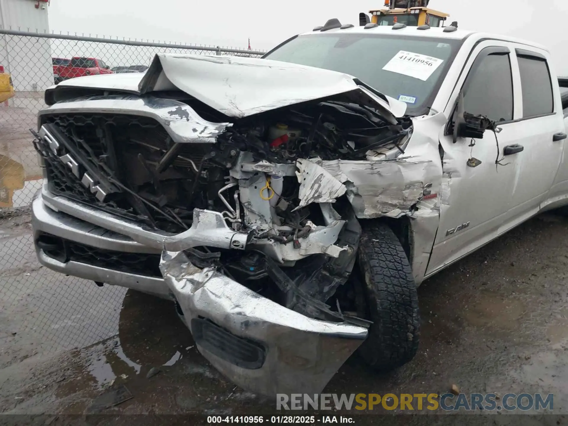 6 Photograph of a damaged car 3C63RRGL7NG316593 RAM 3500 2022