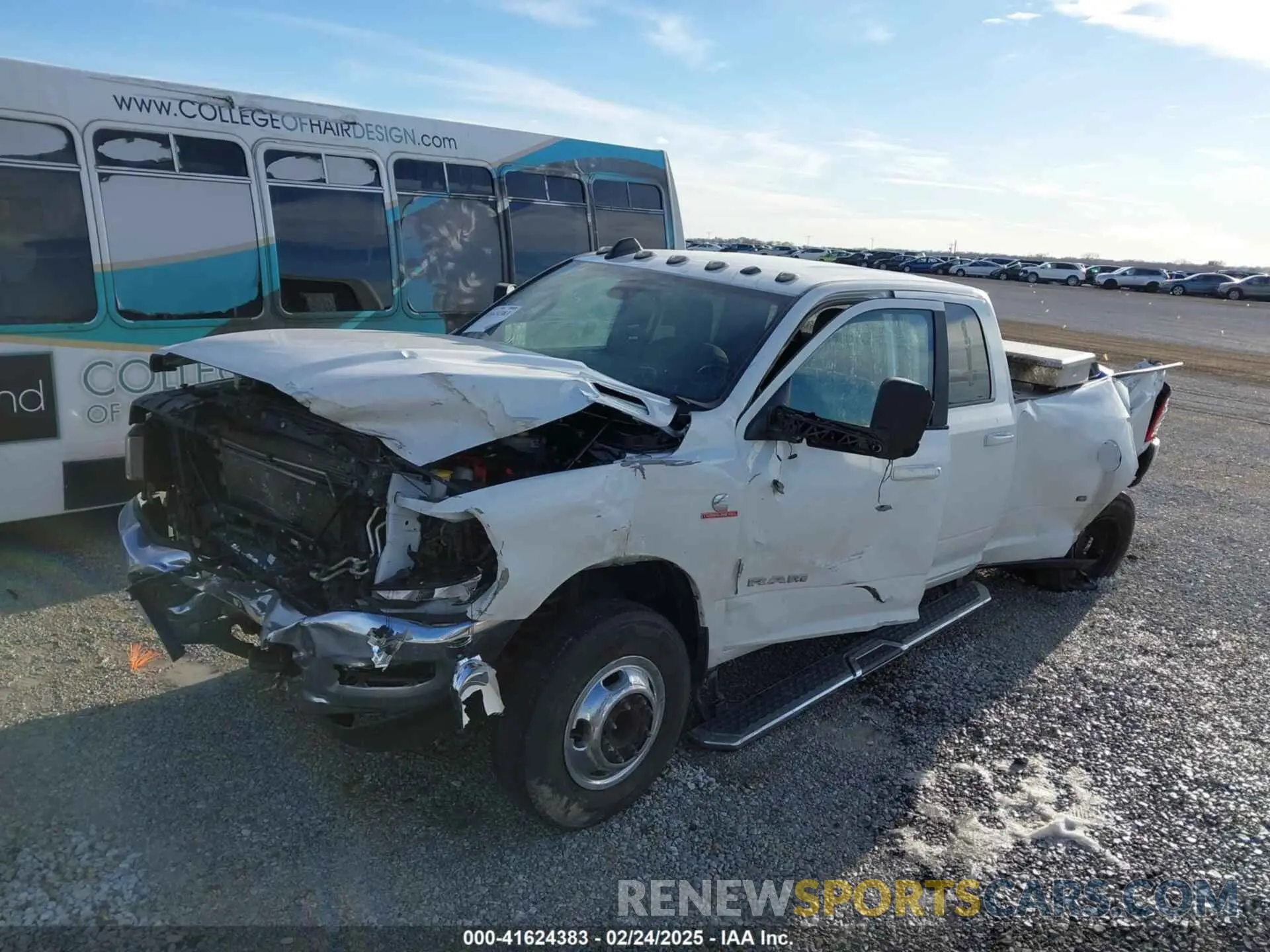 11 Photograph of a damaged car 3C63RRHL0NG302761 RAM 3500 2022