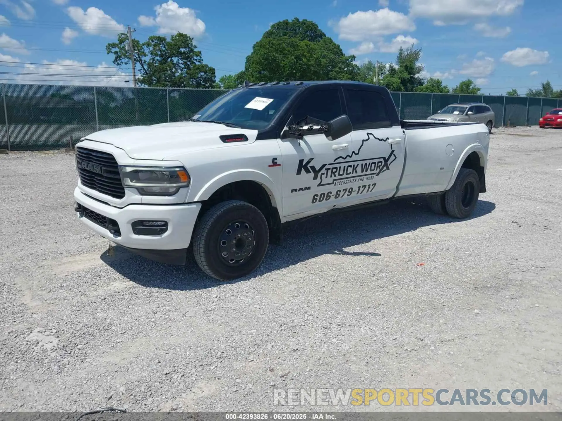 2 Photograph of a damaged car 3C63RRJL2NG355679 RAM 3500 2022