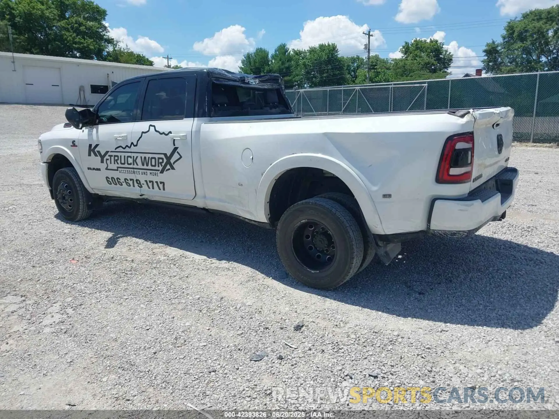3 Photograph of a damaged car 3C63RRJL2NG355679 RAM 3500 2022
