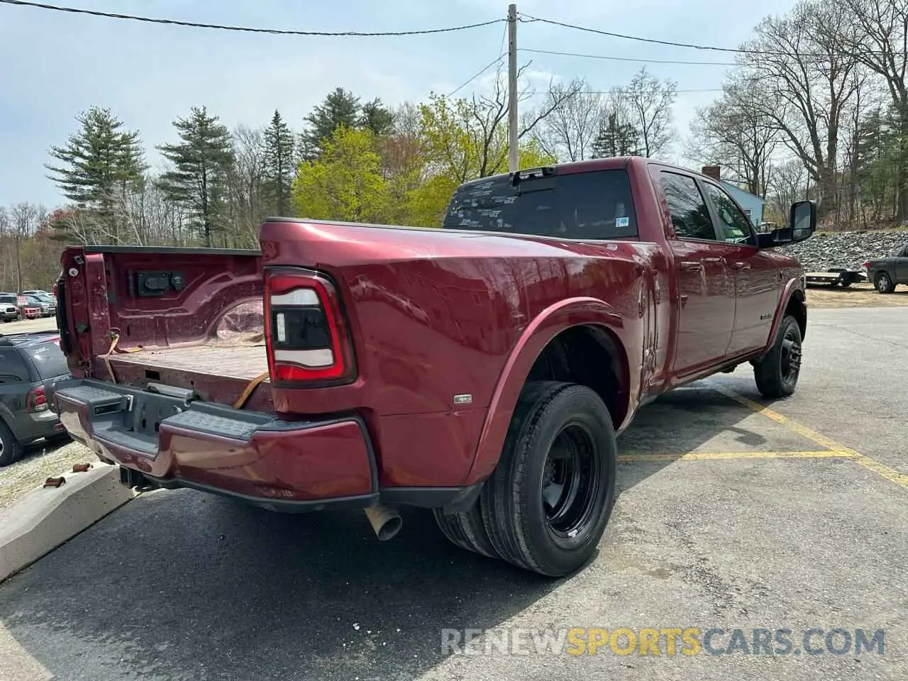 3 Photograph of a damaged car 3C63RRJL9NG293035 RAM 3500 2022
