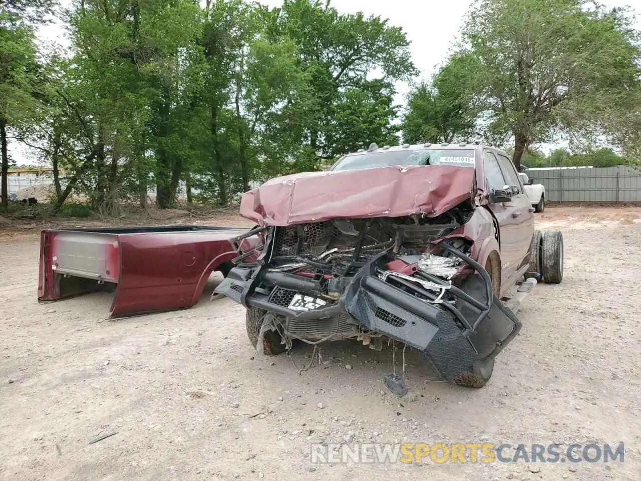 1 Photograph of a damaged car 3C63RRJLXNG347944 RAM 3500 2022