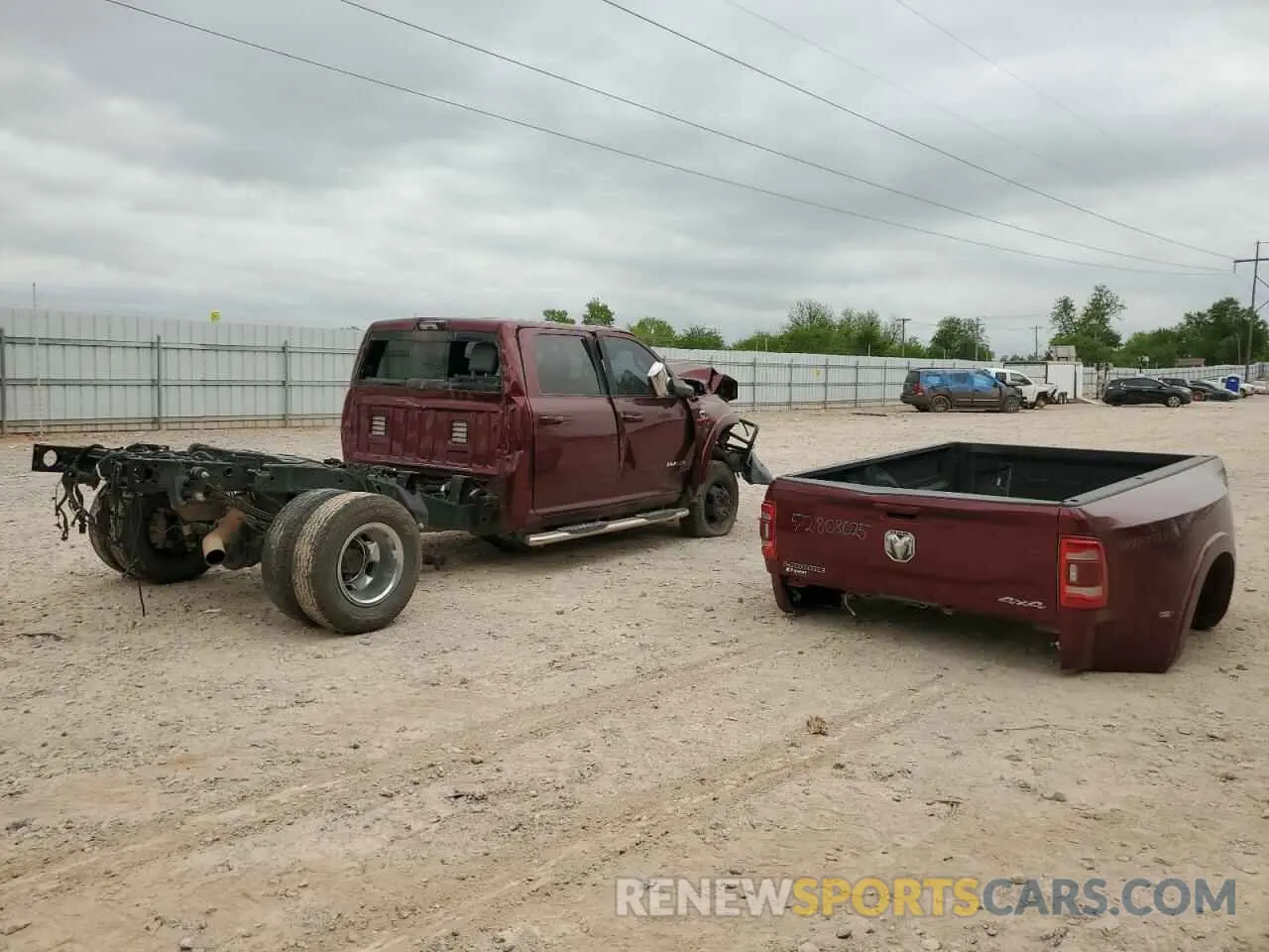 3 Photograph of a damaged car 3C63RRJLXNG347944 RAM 3500 2022