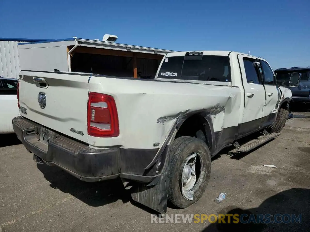 3 Photograph of a damaged car 3C63RRKL4NG151741 RAM 3500 2022