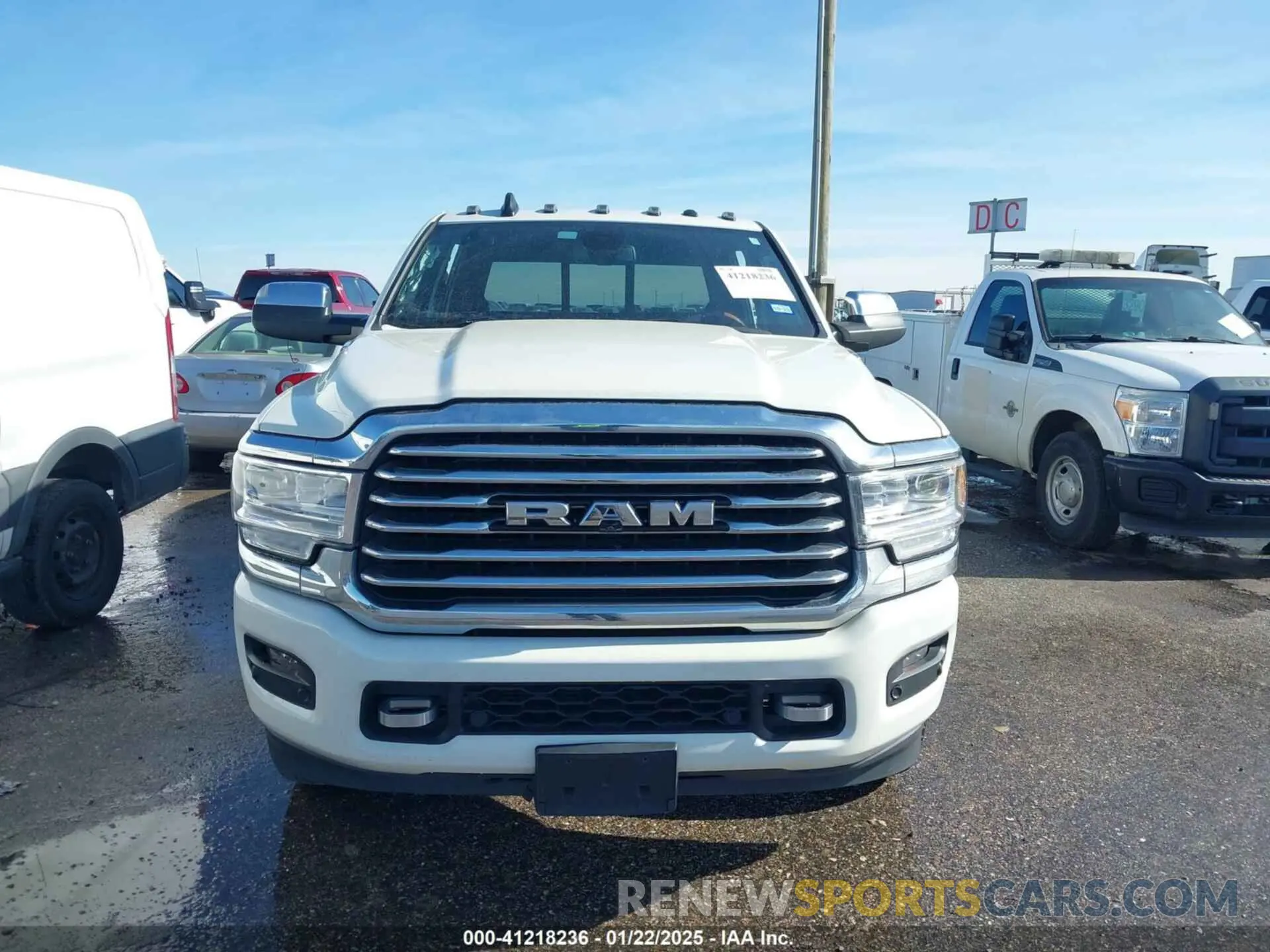 11 Photograph of a damaged car 3C63RRNL1NG225791 RAM 3500 2022