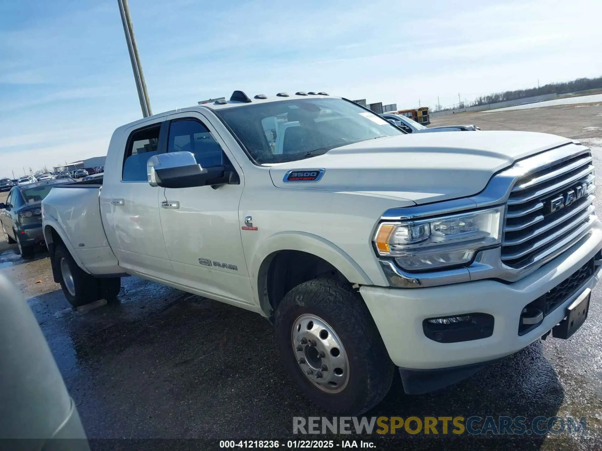 12 Photograph of a damaged car 3C63RRNL1NG225791 RAM 3500 2022