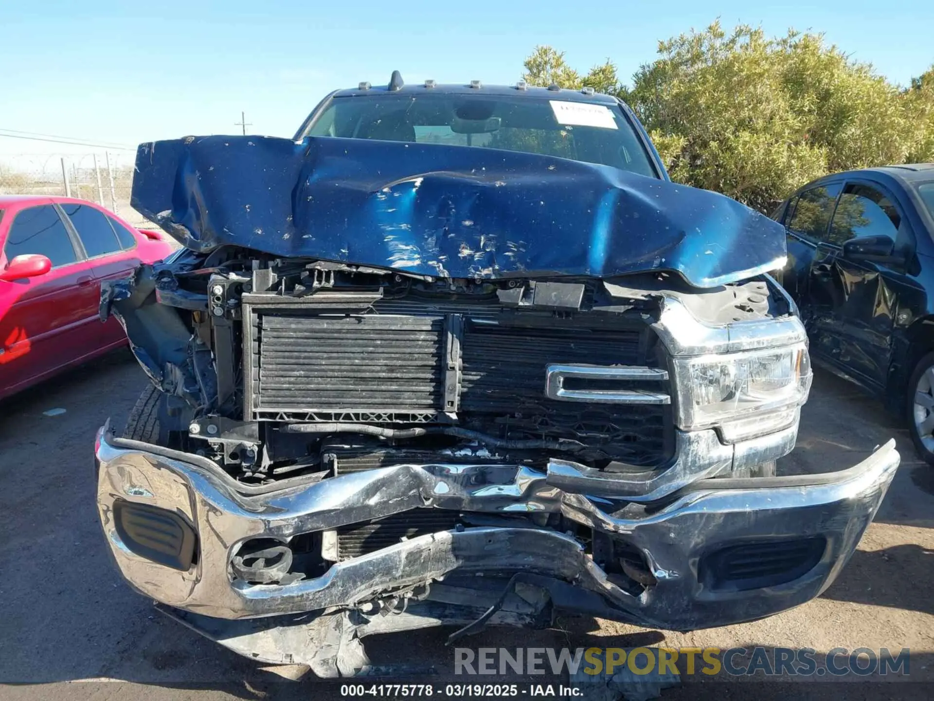11 Photograph of a damaged car 3C63R2GL3PG533536 RAM 3500 2023