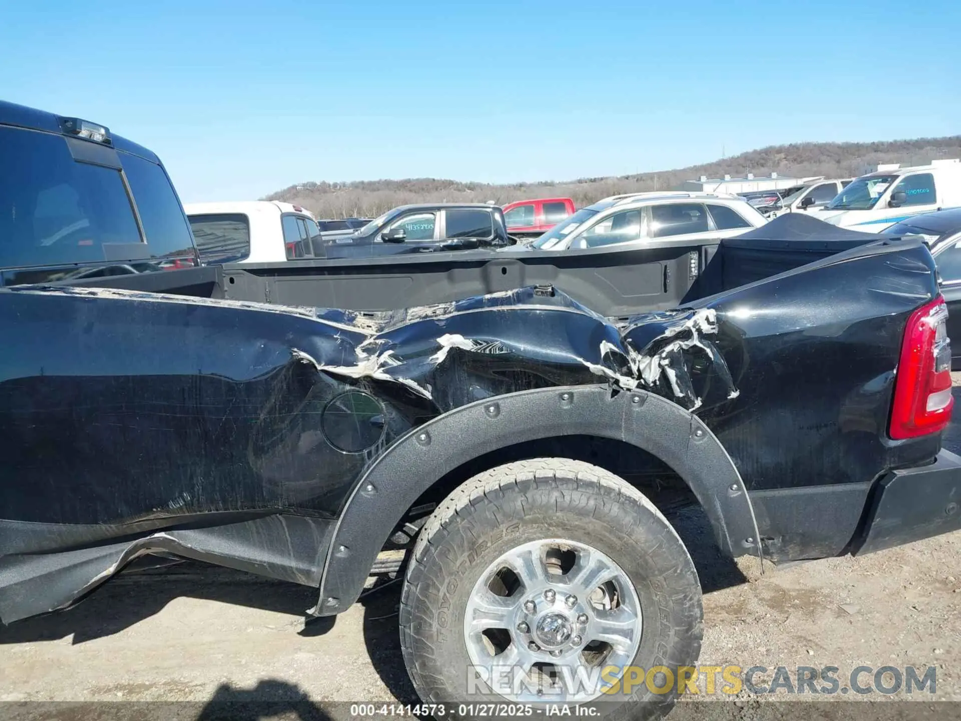 11 Photograph of a damaged car 3C63R3BJ8PG608369 RAM 3500 2023