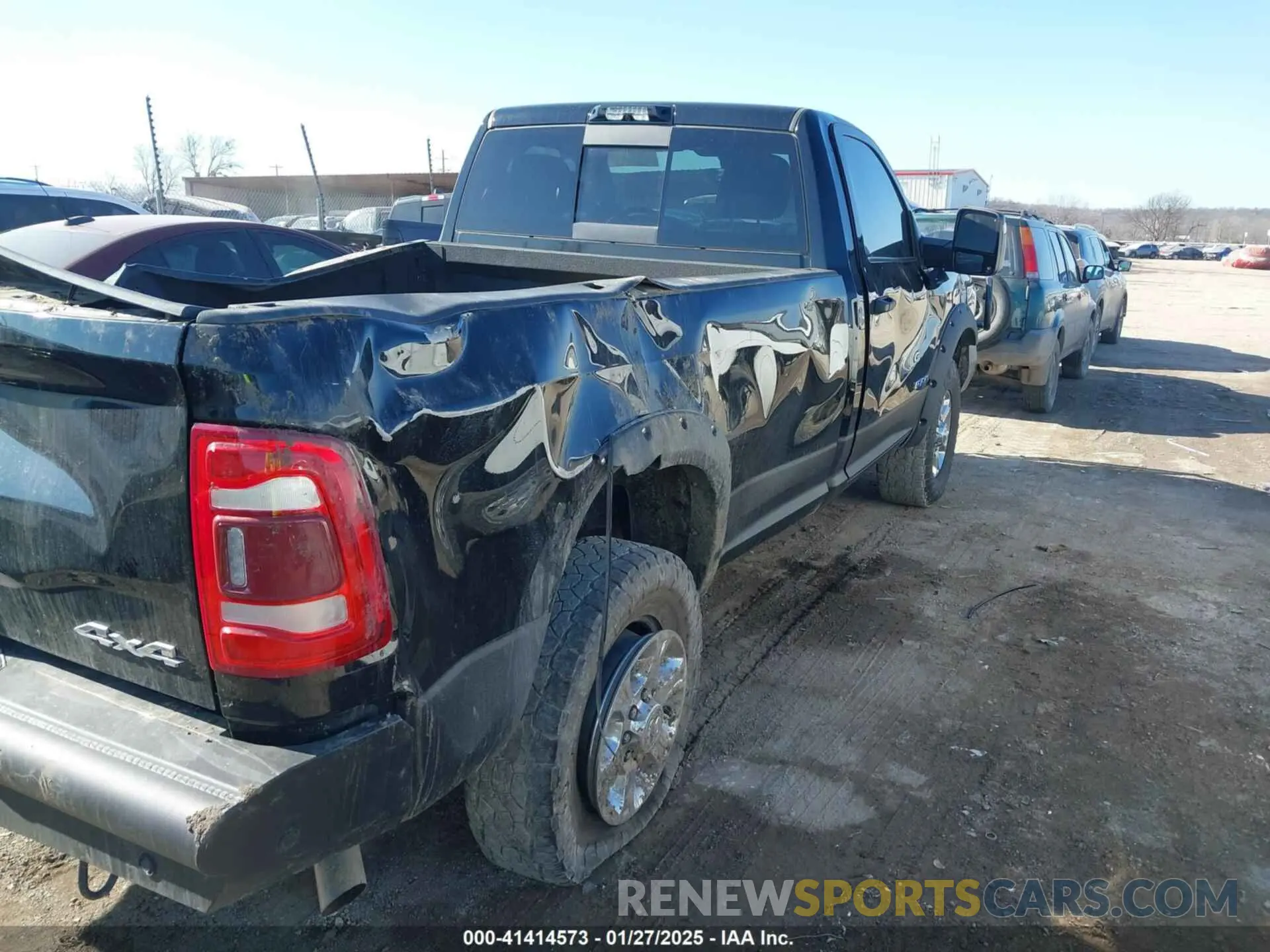 12 Photograph of a damaged car 3C63R3BJ8PG608369 RAM 3500 2023