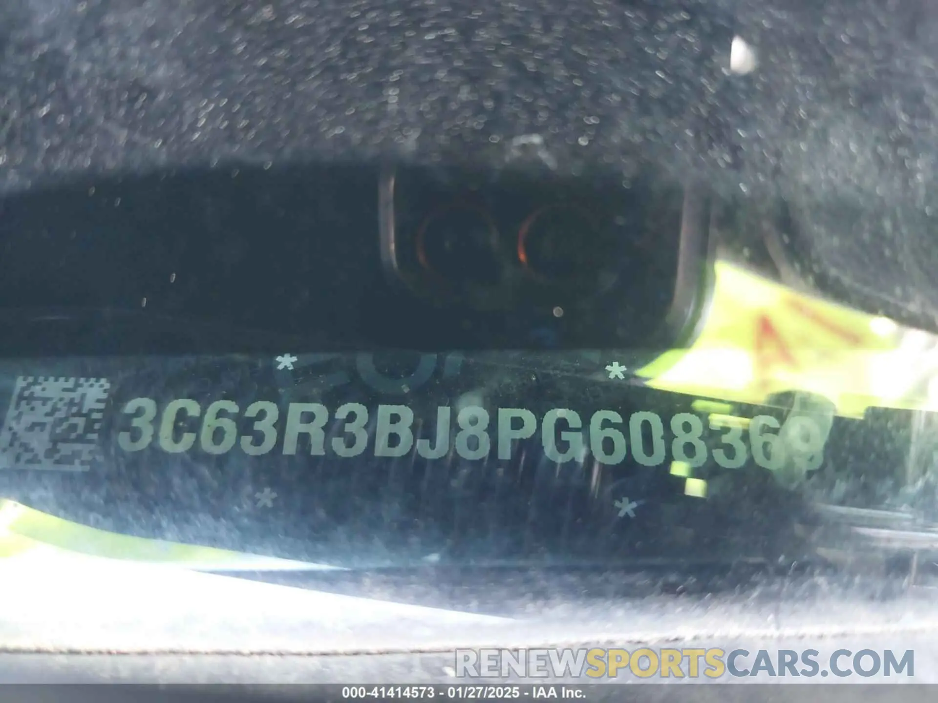 8 Photograph of a damaged car 3C63R3BJ8PG608369 RAM 3500 2023