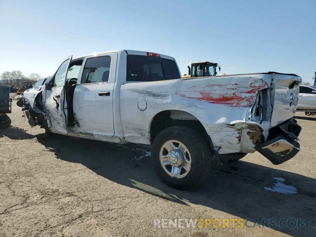 2 Photograph of a damaged car 3C63R3CL1PG648115 RAM 3500 2023