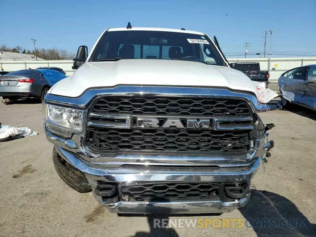 5 Photograph of a damaged car 3C63R3CL1PG648115 RAM 3500 2023