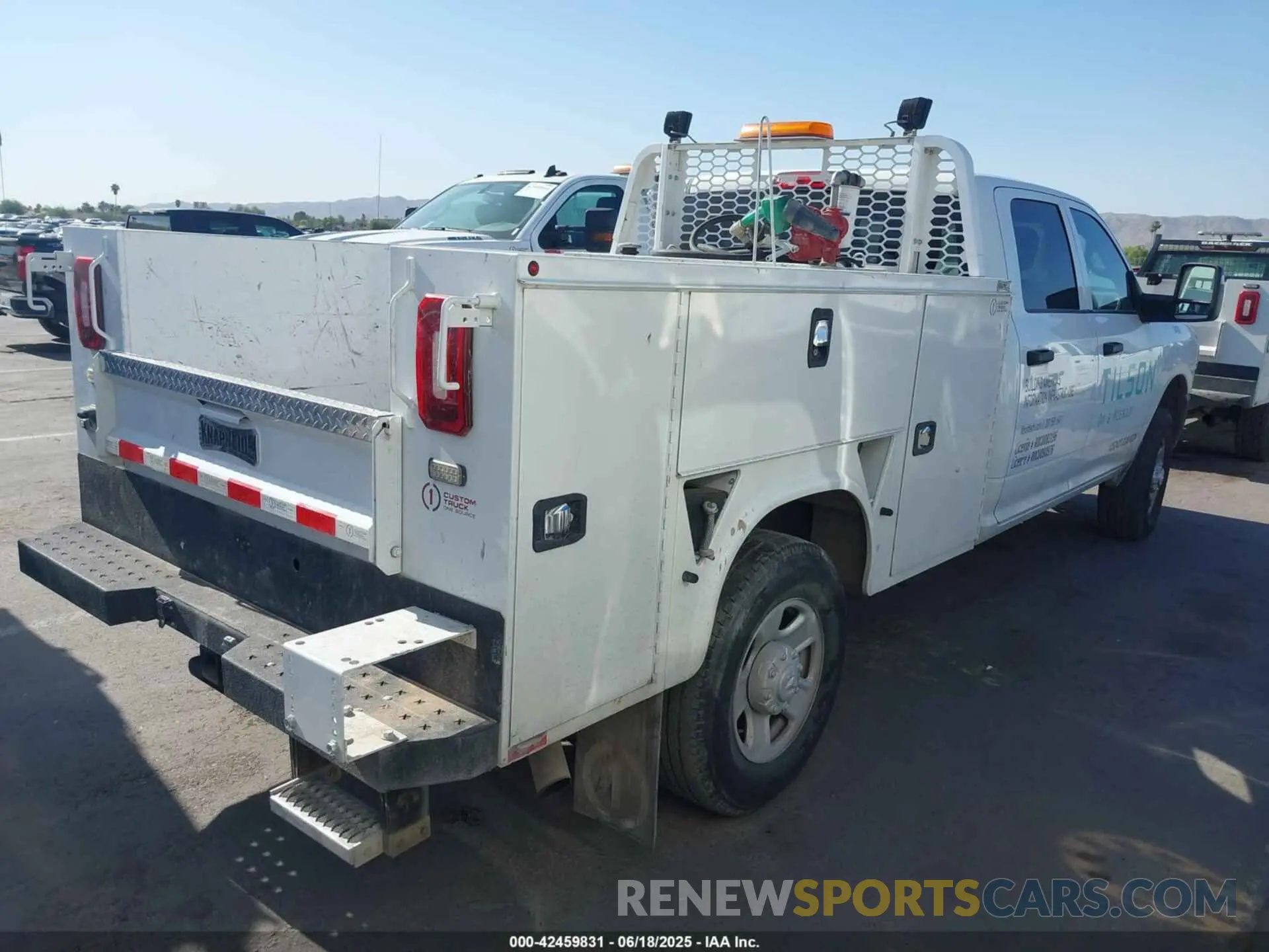 4 Photograph of a damaged car 3C63R3GJ8PG541751 RAM 3500 2023