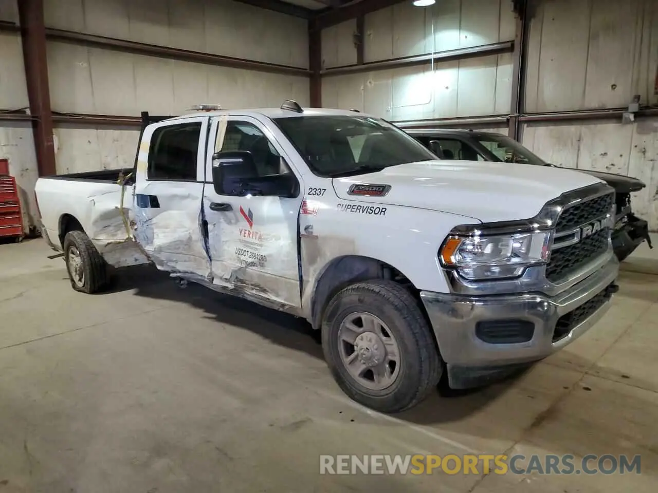 4 Photograph of a damaged car 3C63R3GL6PG545959 RAM 3500 2023