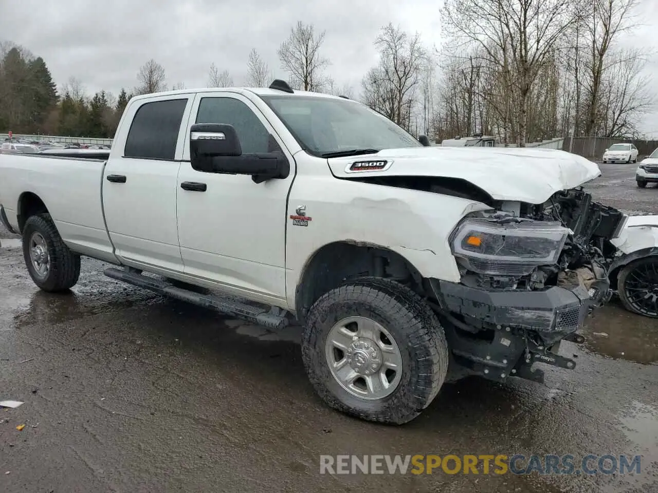 4 Photograph of a damaged car 3C63R3GL9PG623652 RAM 3500 2023