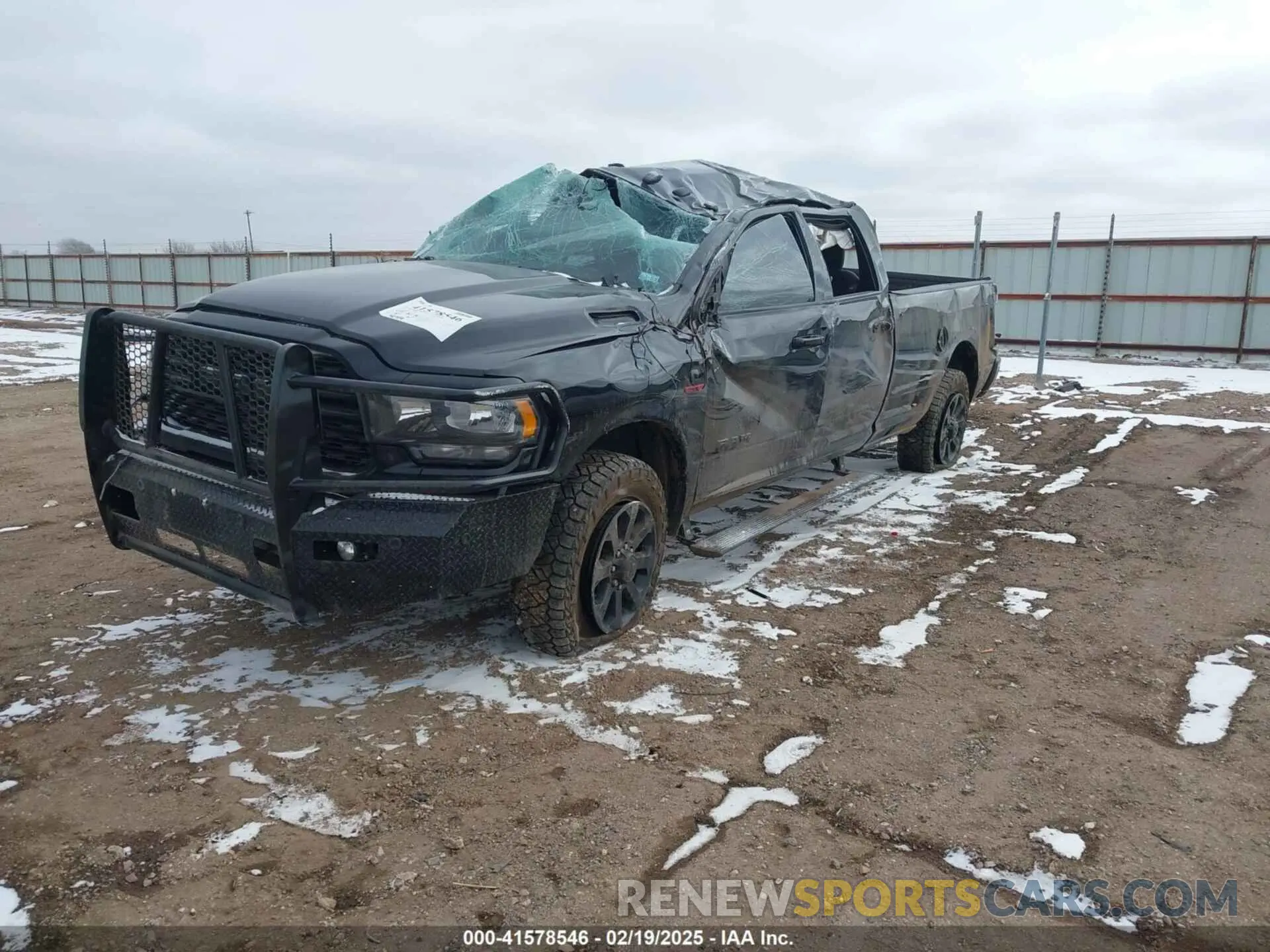 1 Photograph of a damaged car 3C63R3HL7PG512905 RAM 3500 2023