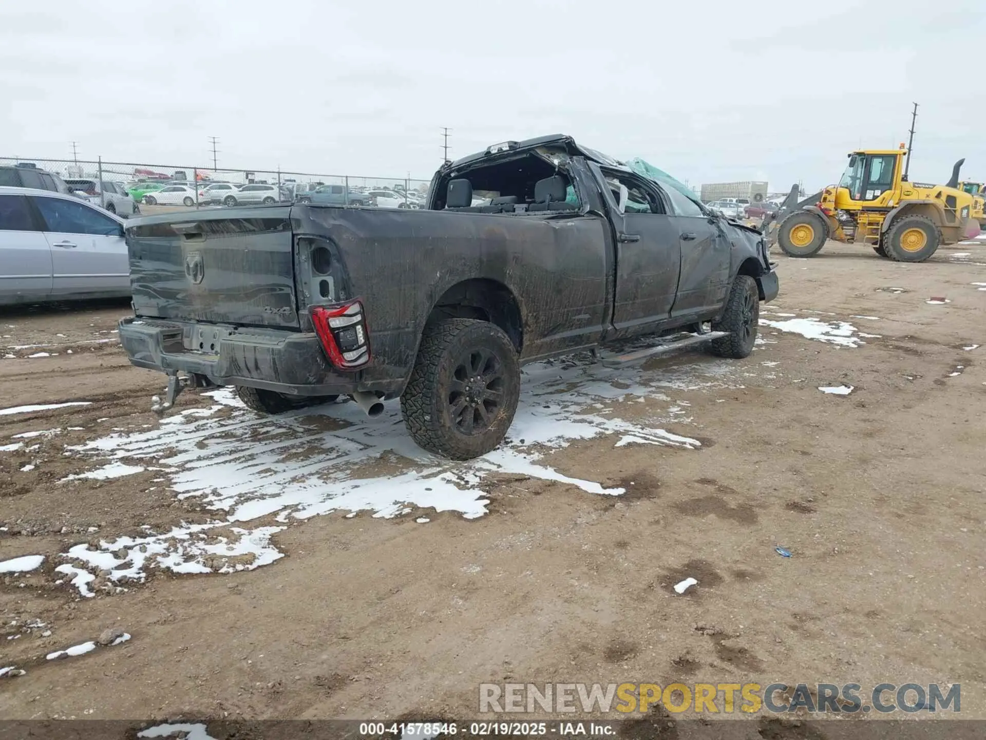 3 Photograph of a damaged car 3C63R3HL7PG512905 RAM 3500 2023