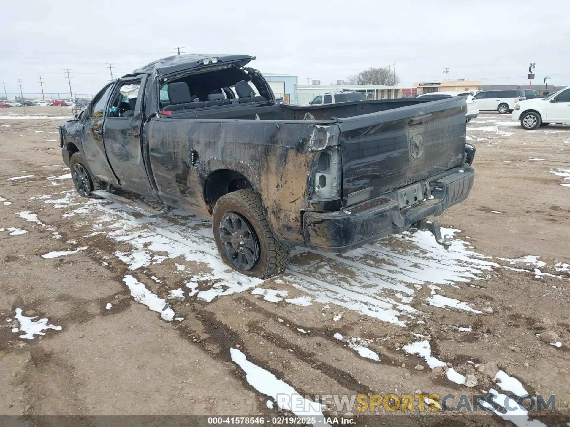 4 Photograph of a damaged car 3C63R3HL7PG512905 RAM 3500 2023