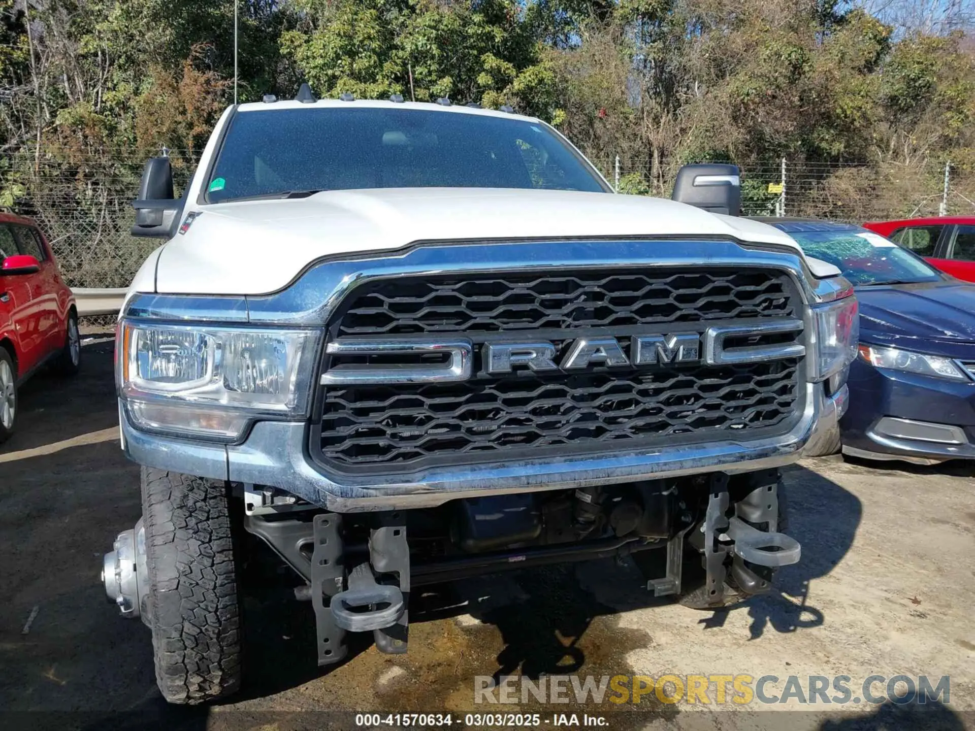 11 Photograph of a damaged car 3C63RRGL6PG644915 RAM 3500 2023