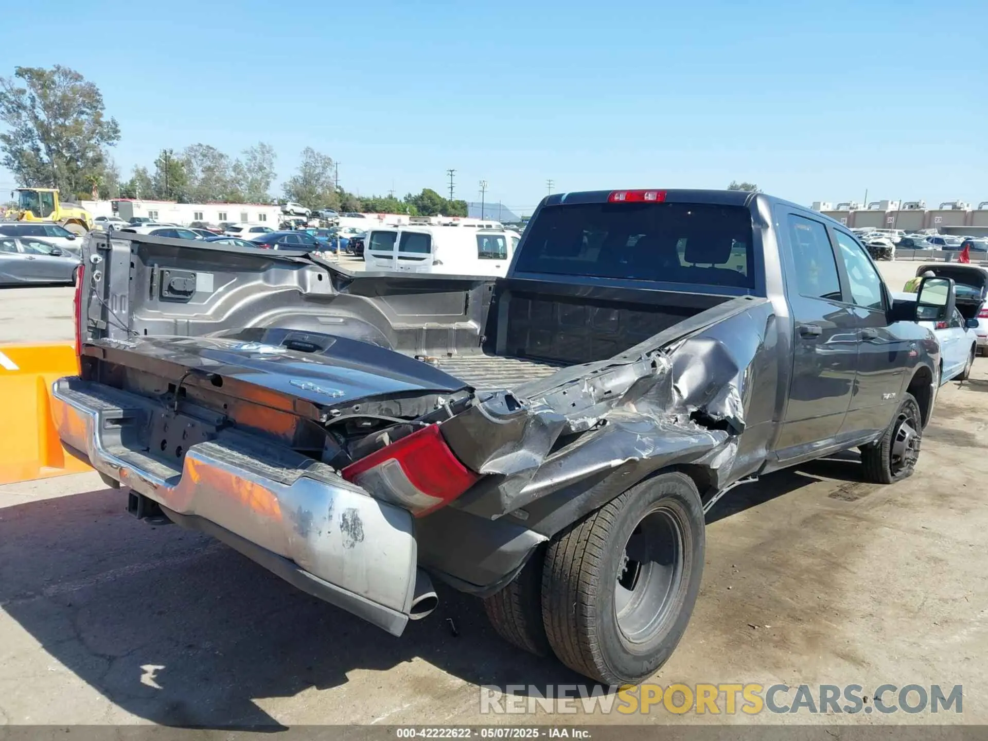 4 Photograph of a damaged car 3C63RRHL3PG542213 RAM 3500 2023