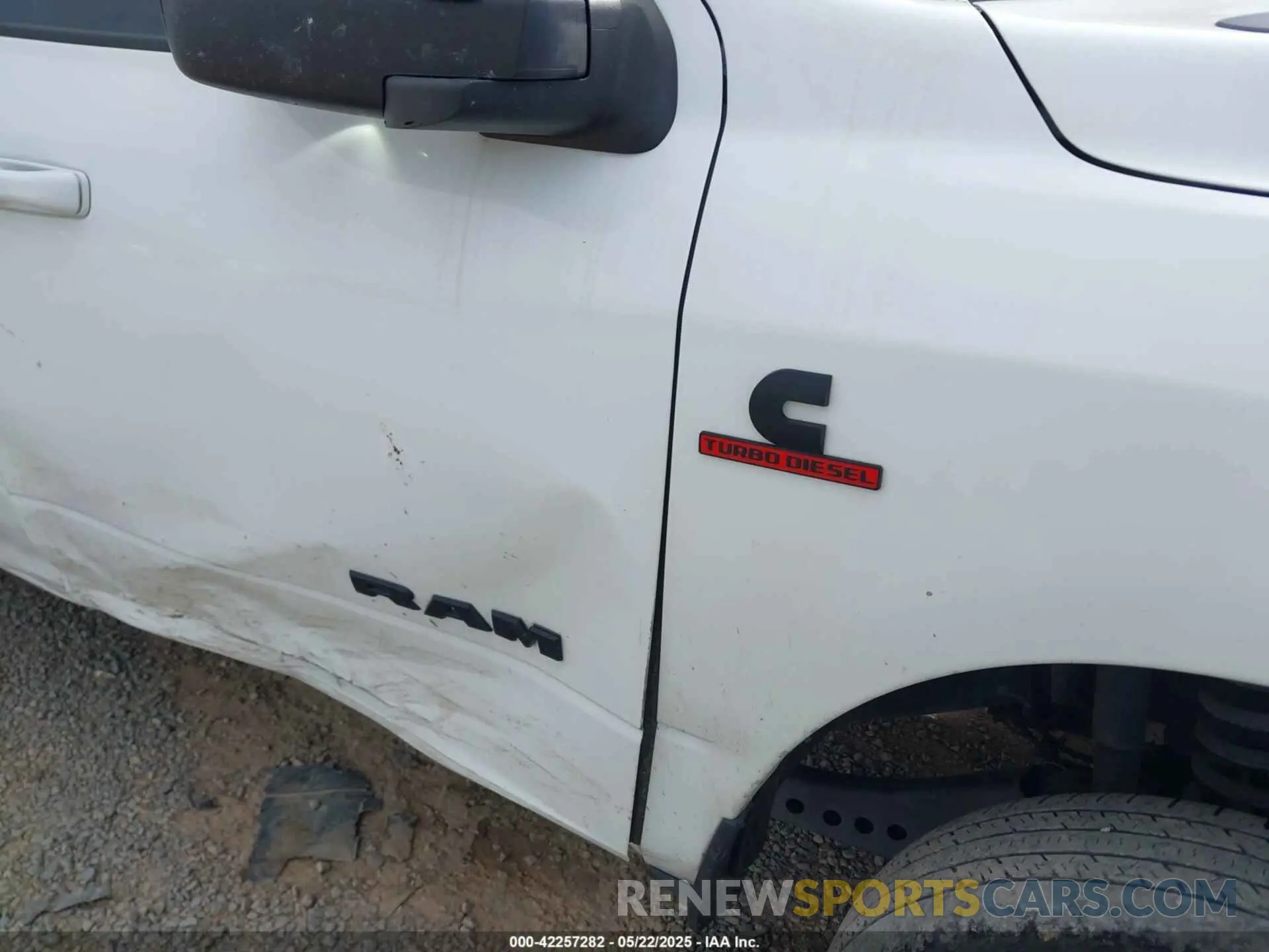 17 Photograph of a damaged car 3C63RRJL1PG509172 RAM 3500 2023