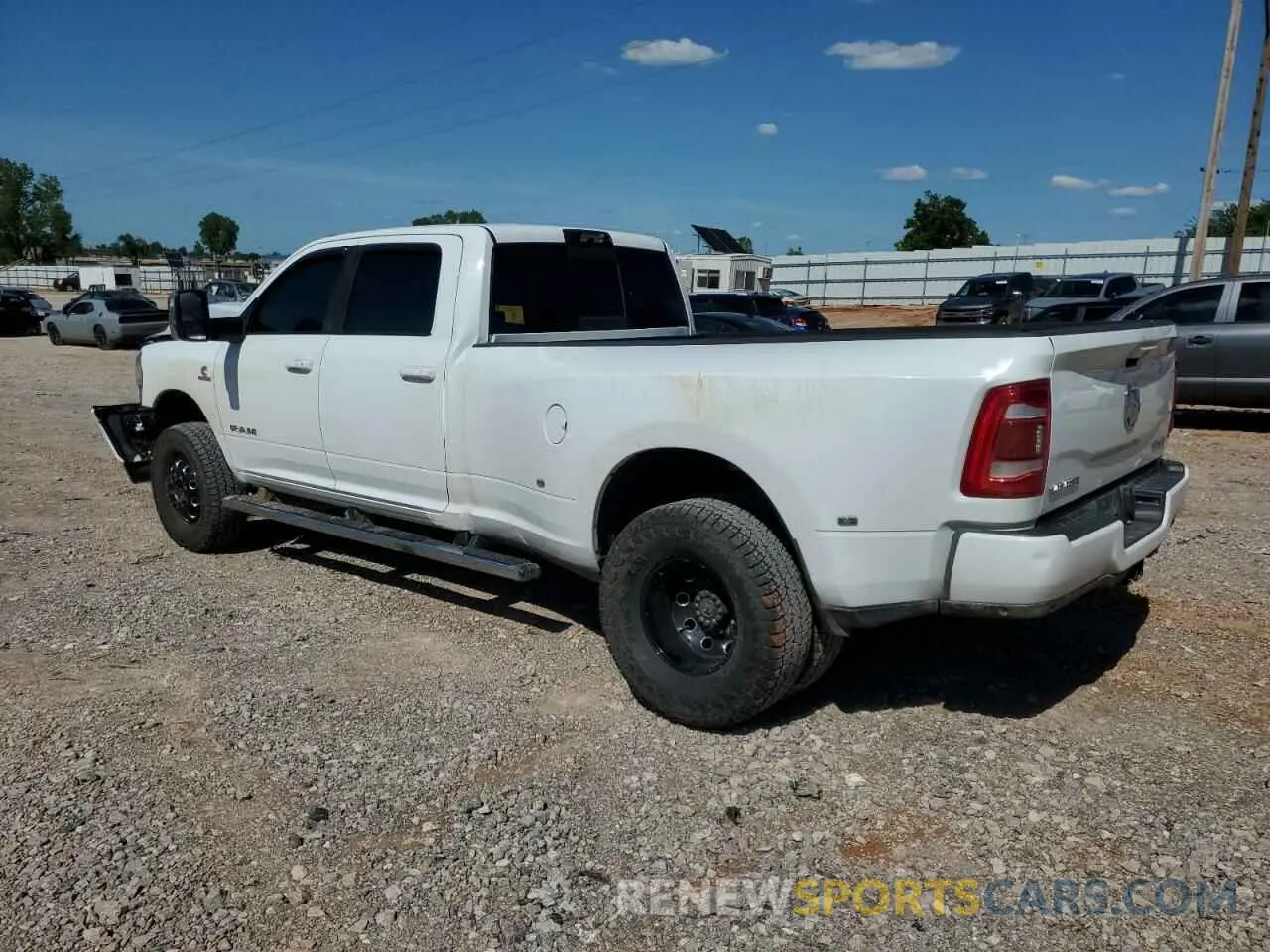 2 Photograph of a damaged car 3C63RRJL1PG630400 RAM 3500 2023
